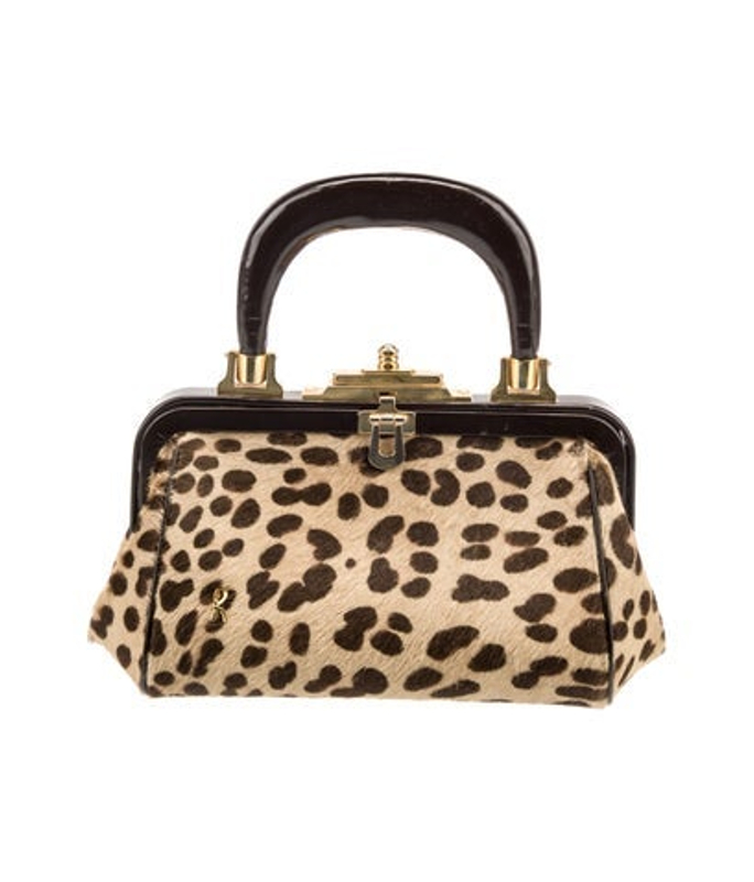 Roberta di Camerino Di Camerino Ponyhair Top Handle Bag Vintage