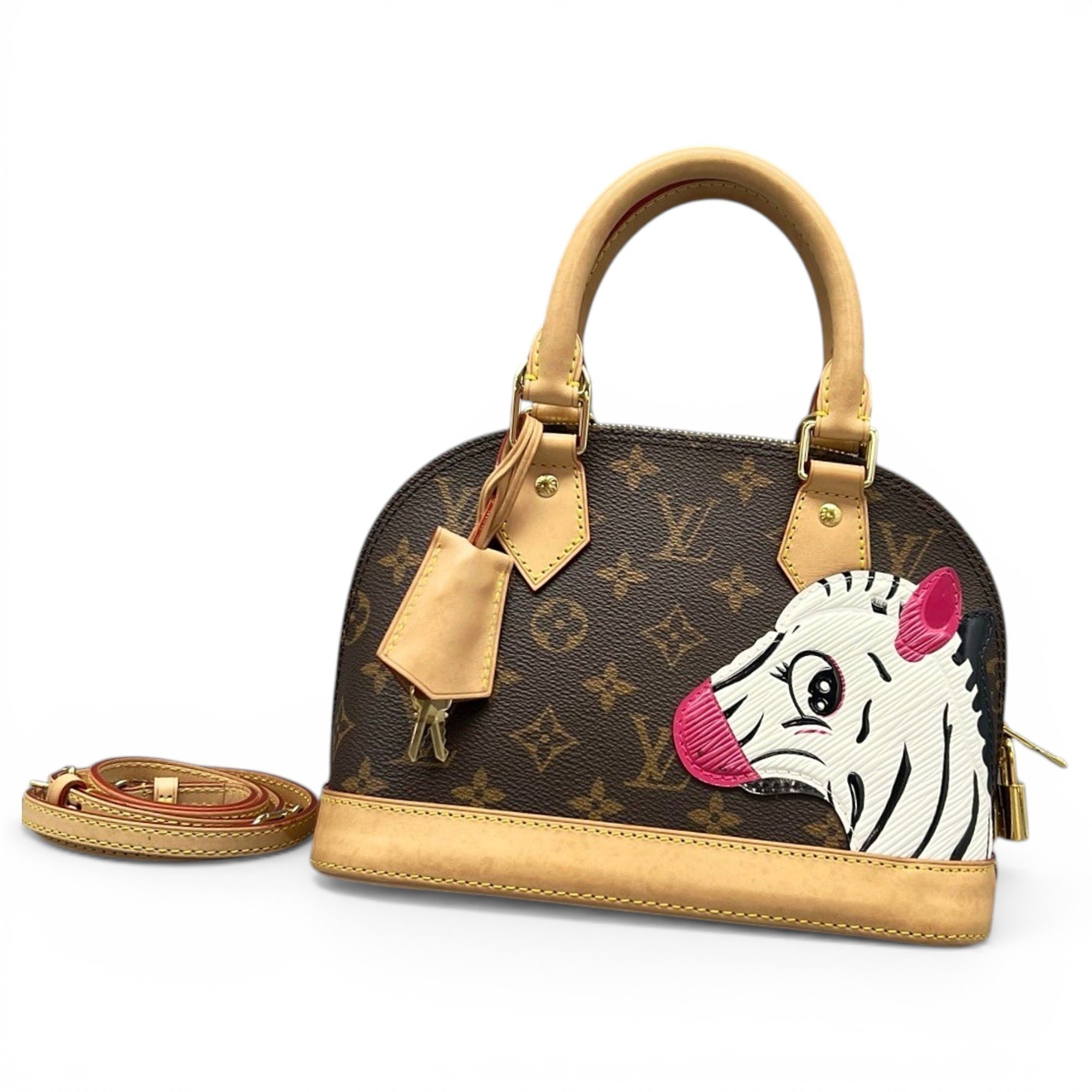 Alma BB leather handbag