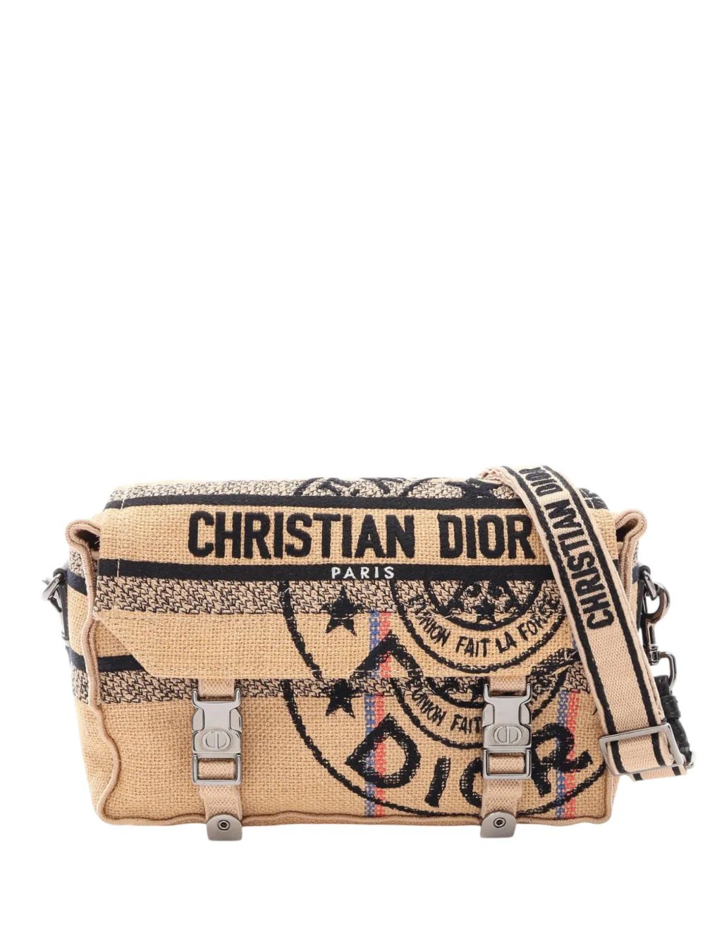 2000-2026 Jute Embroidered Diorcamp Messenger Bag crossbody bag