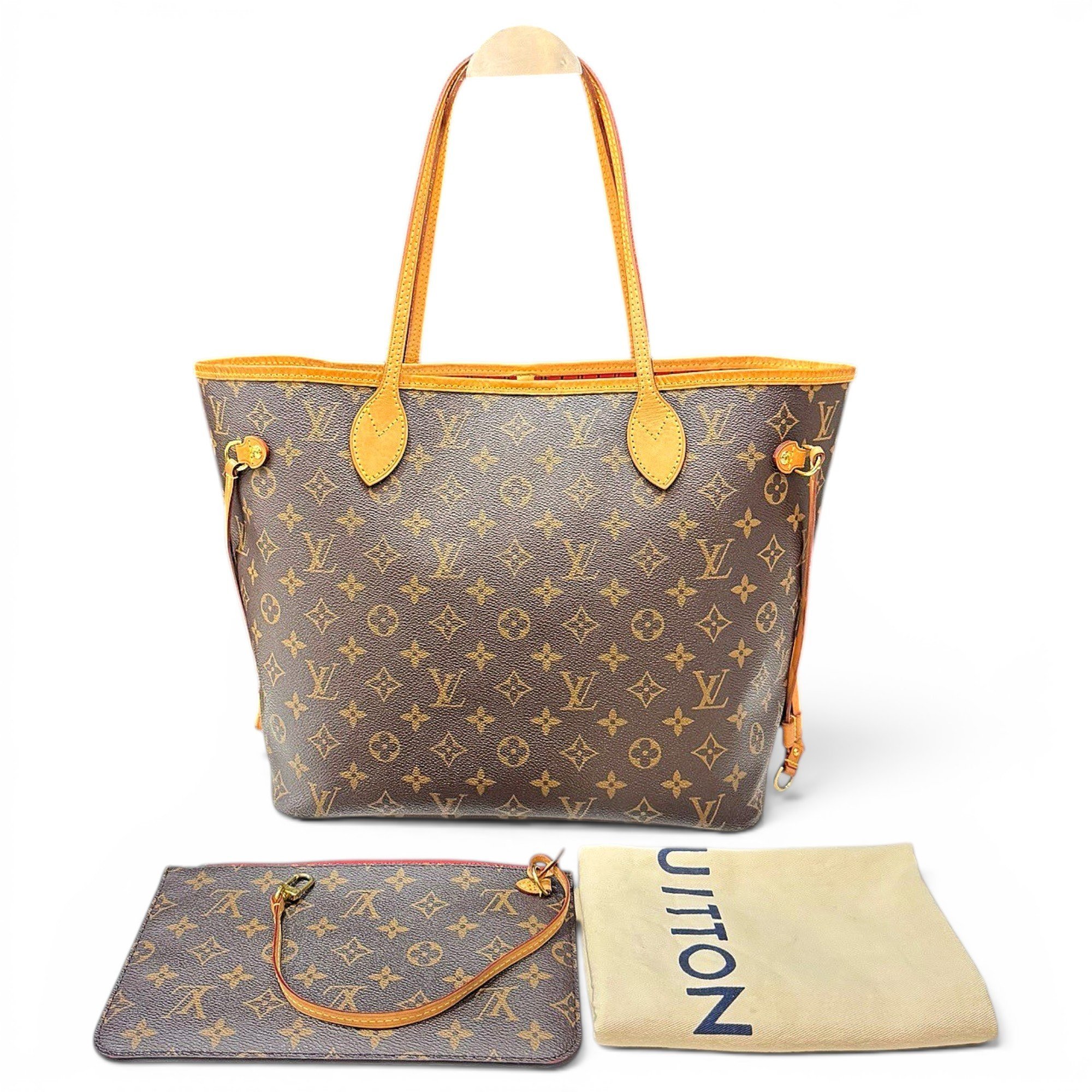 Neverfull leather tote