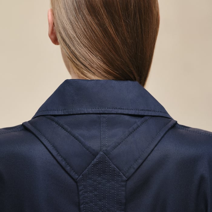 Bleu Noir Harness Coat