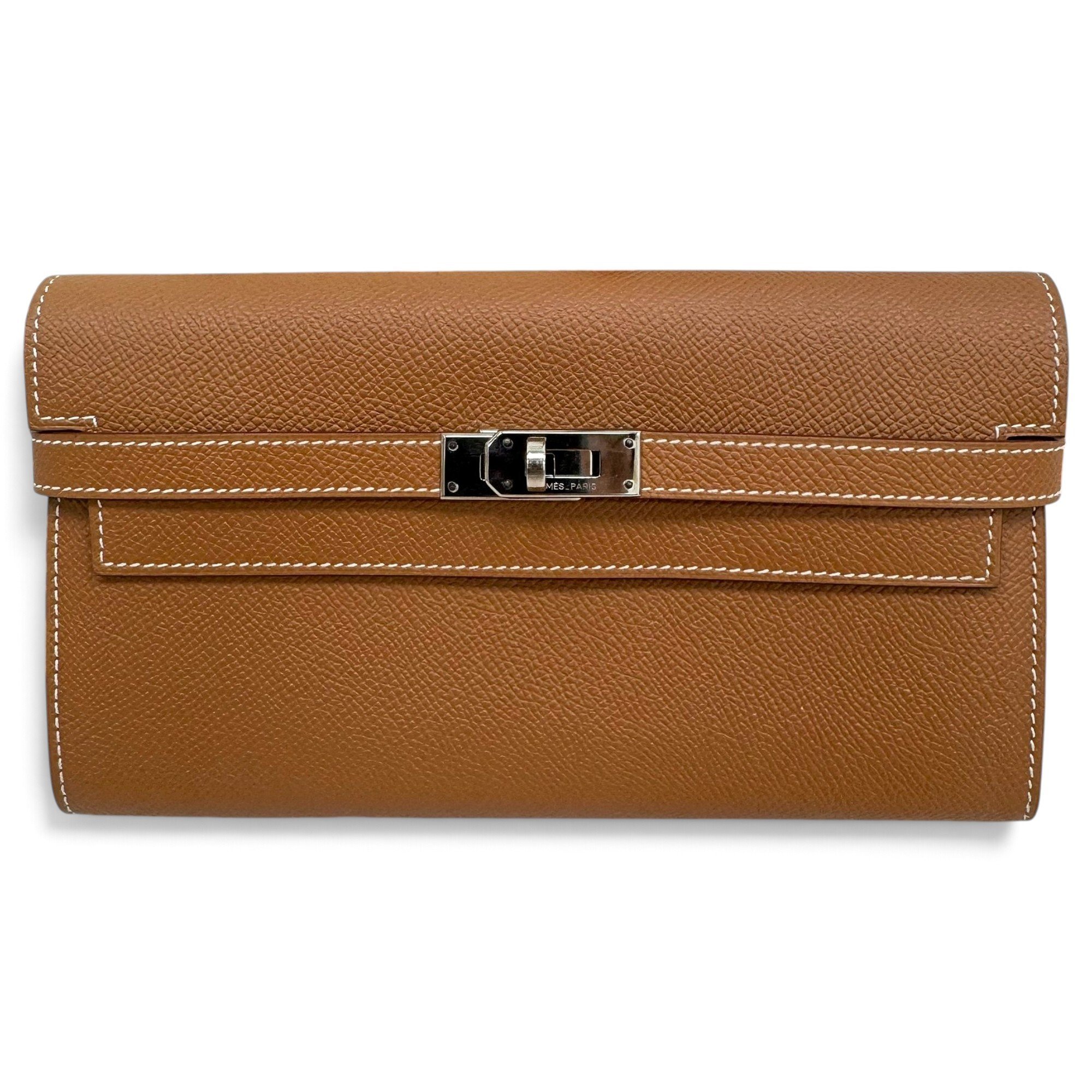 Kelly to go leather clutch bag