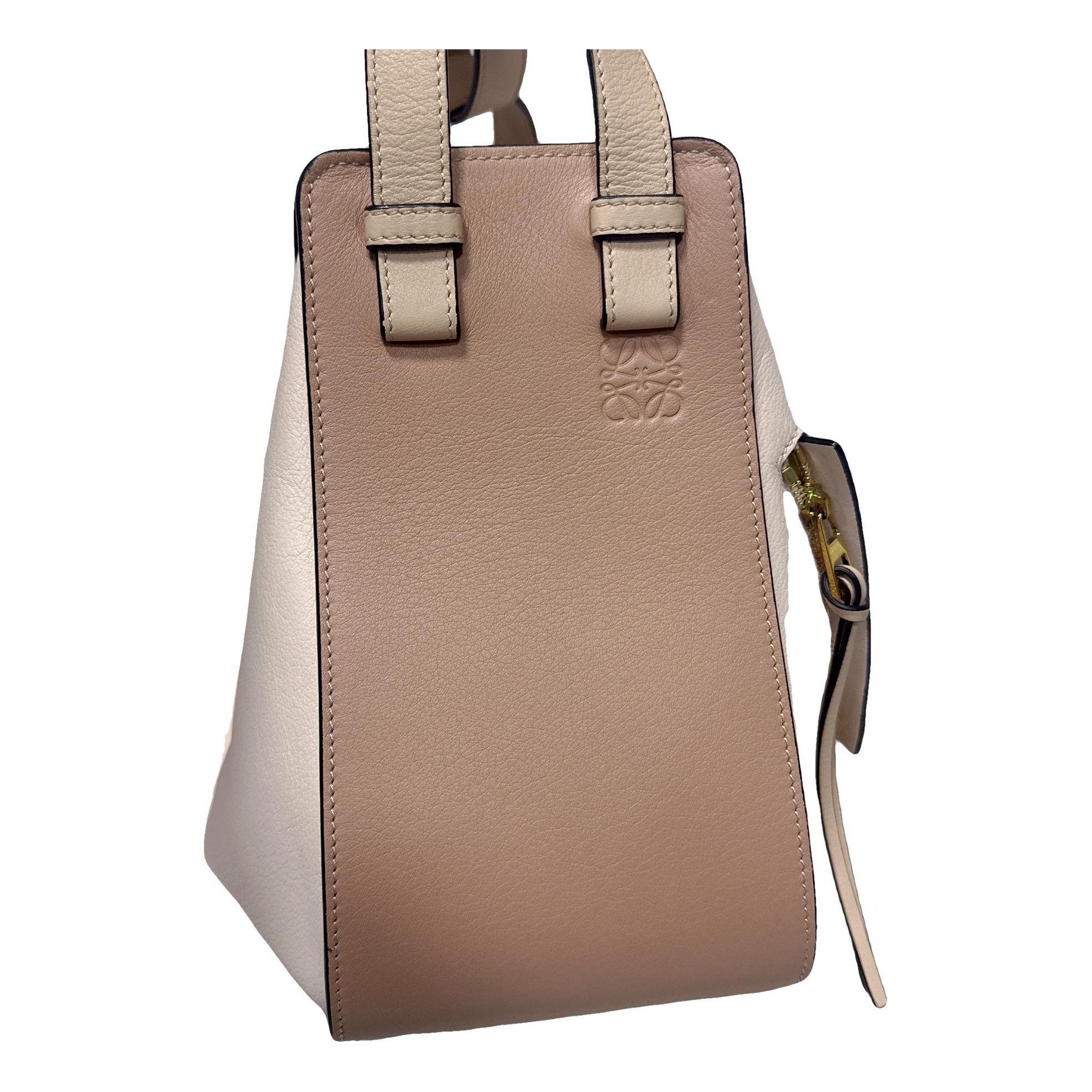 Hammock leather handbag