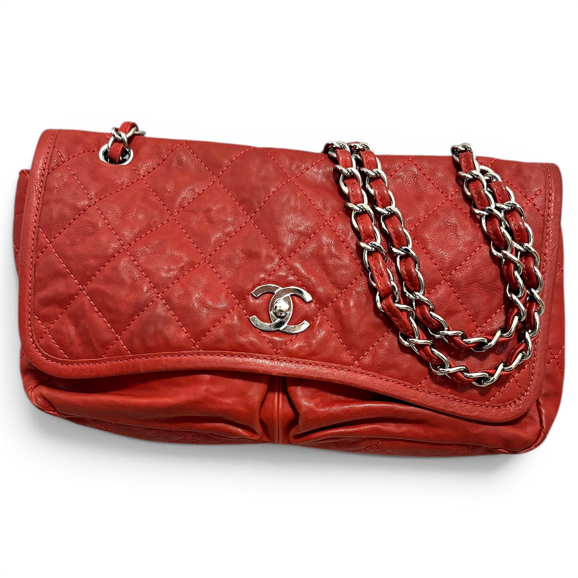 Leather handbag