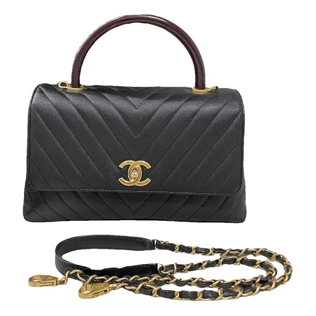 Coco Handle leather crossbody bag