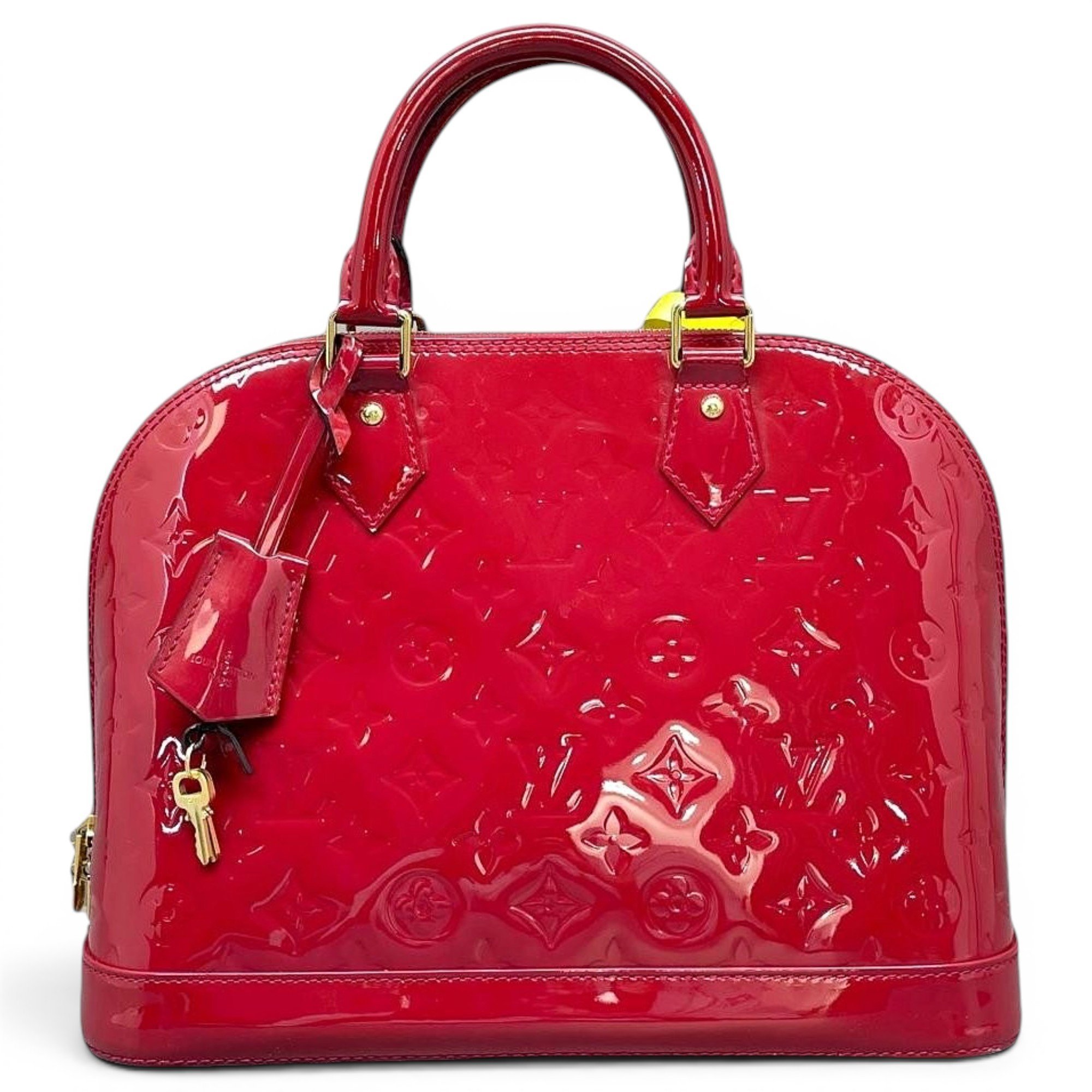 Alma patent leather handbag