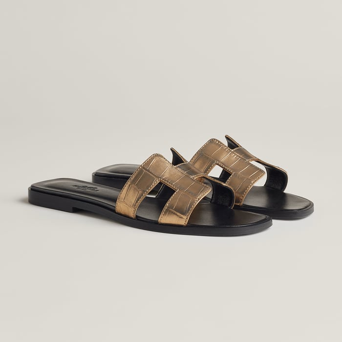 Doré Foncé Oran Sandal