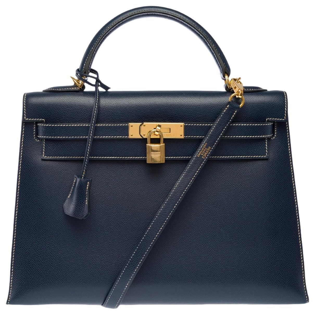 Kelly 32 leather handbag