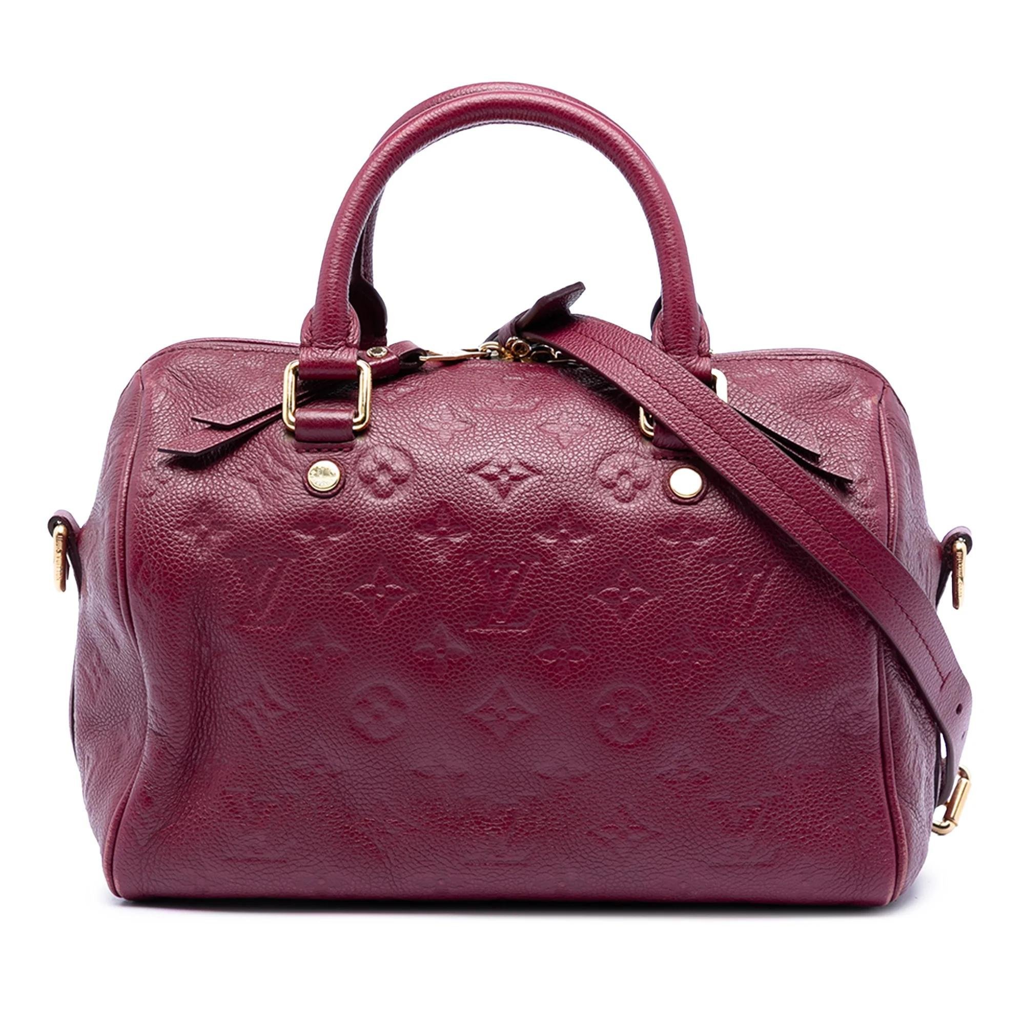 Speedy Bandoulière leather handbag