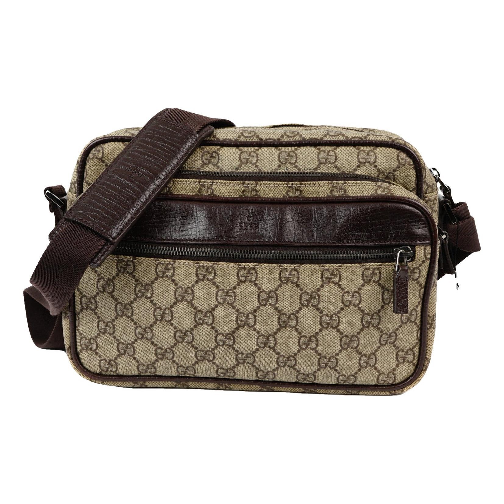 Leather crossbody bag