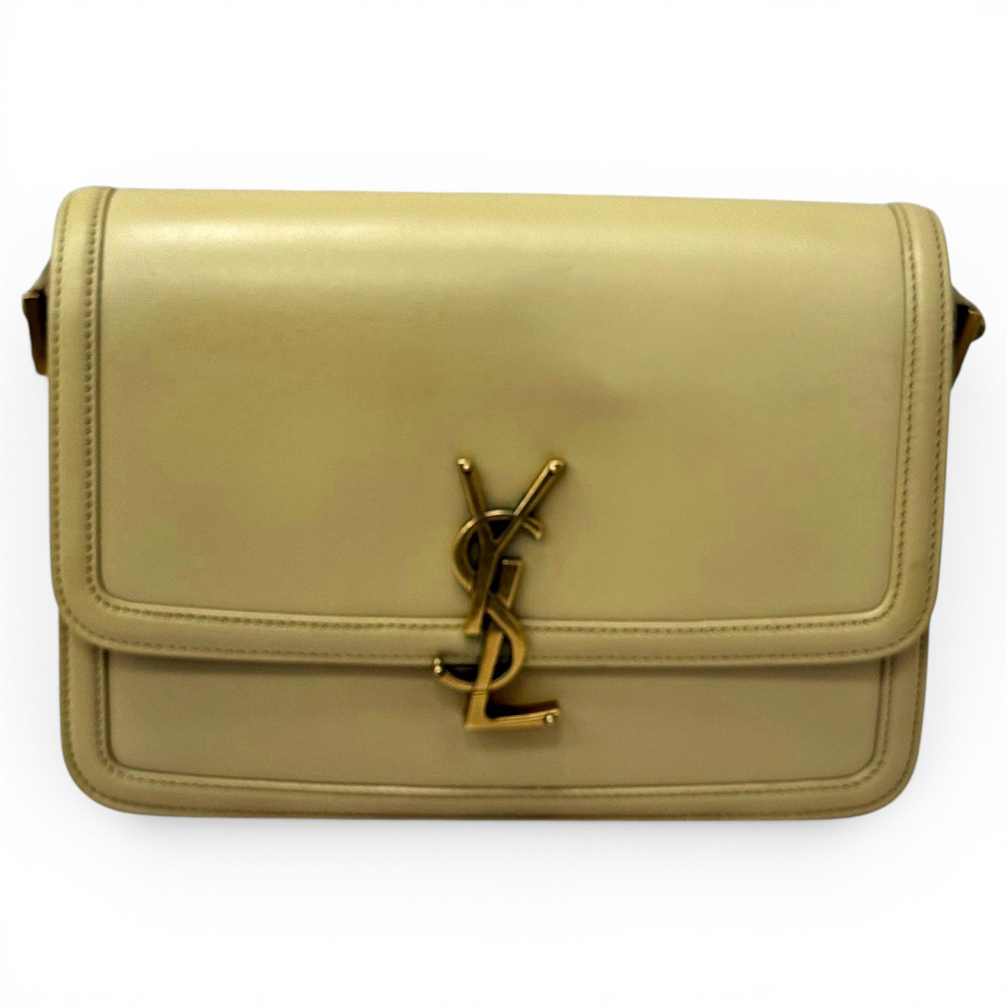 Solférino leather handbag