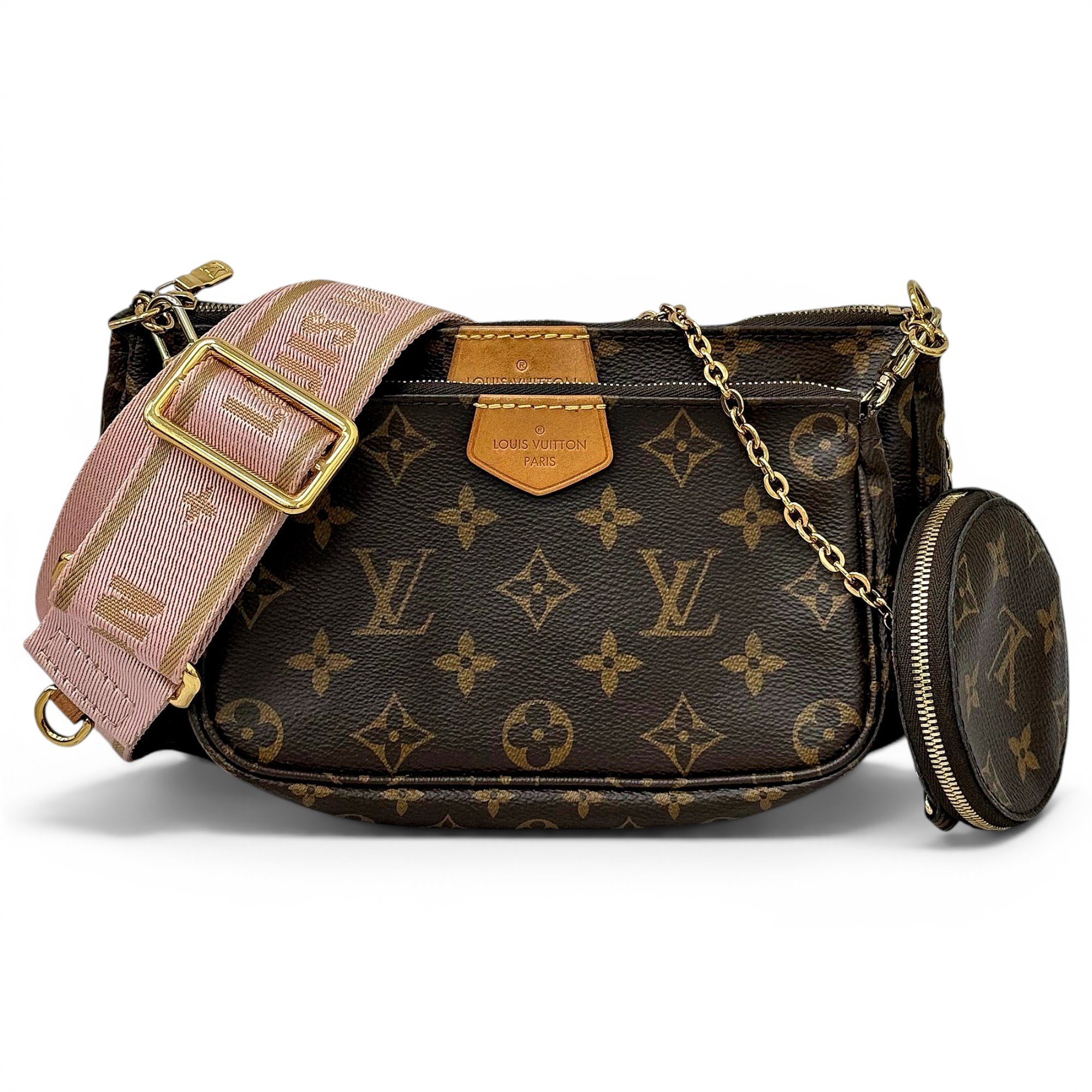 Multi Pochette Accessoires leather handbag