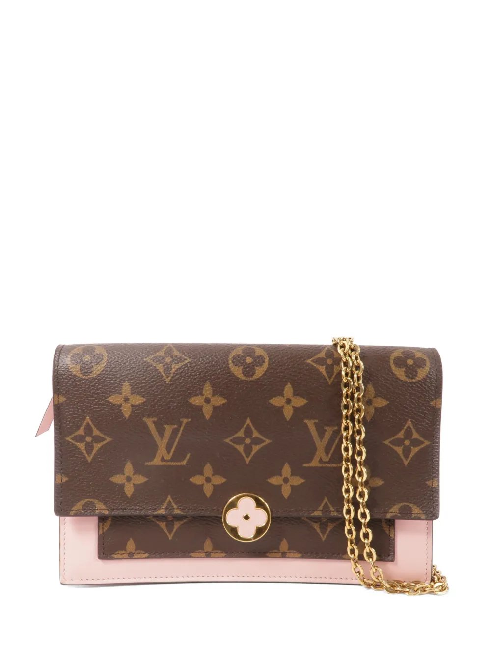 Flore Monogram canvas shoulder bag