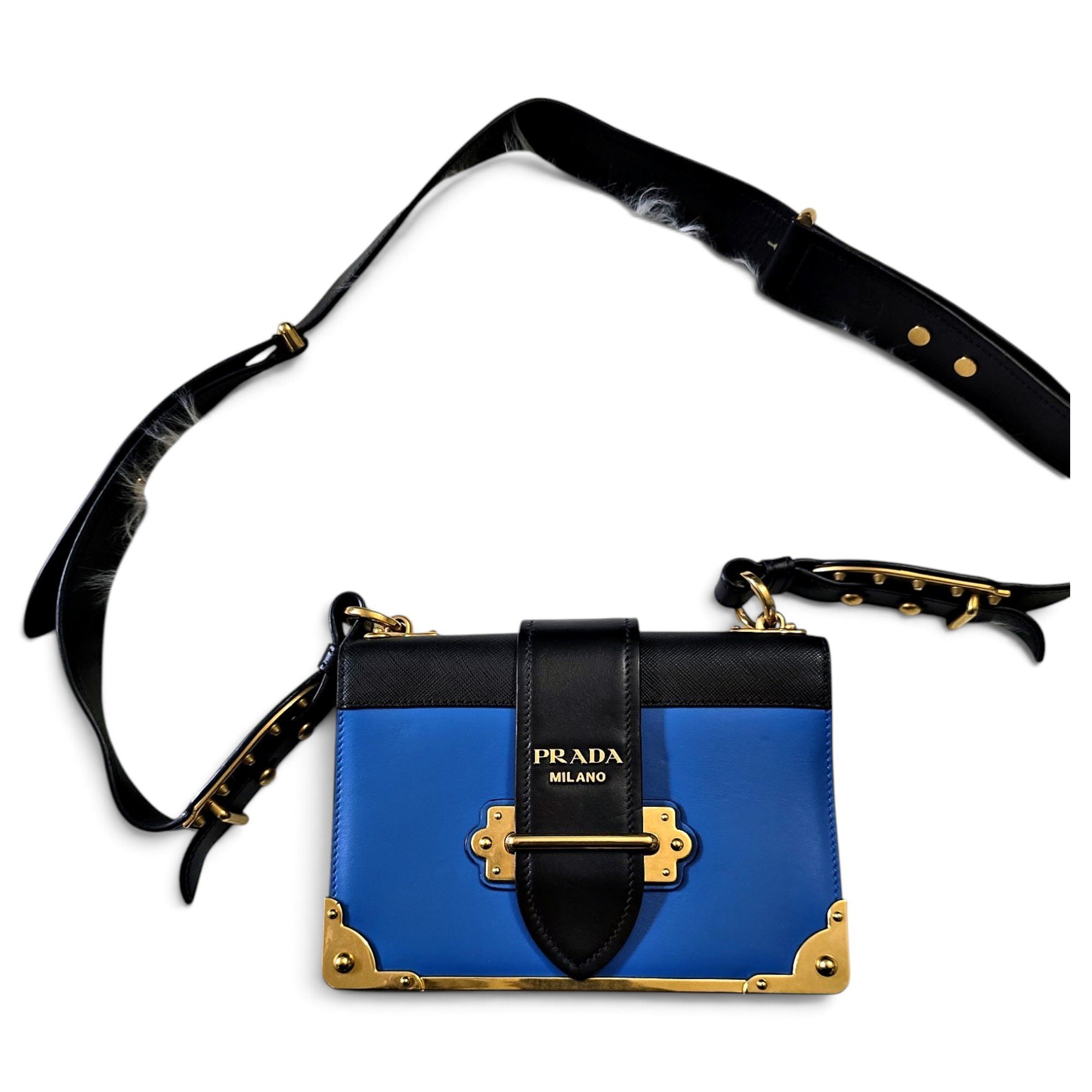 Cahier leather crossbody bag