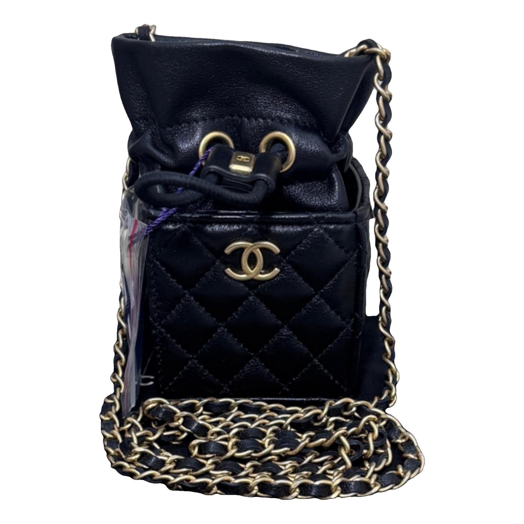 Gabrielle Bucket leather crossbody bag