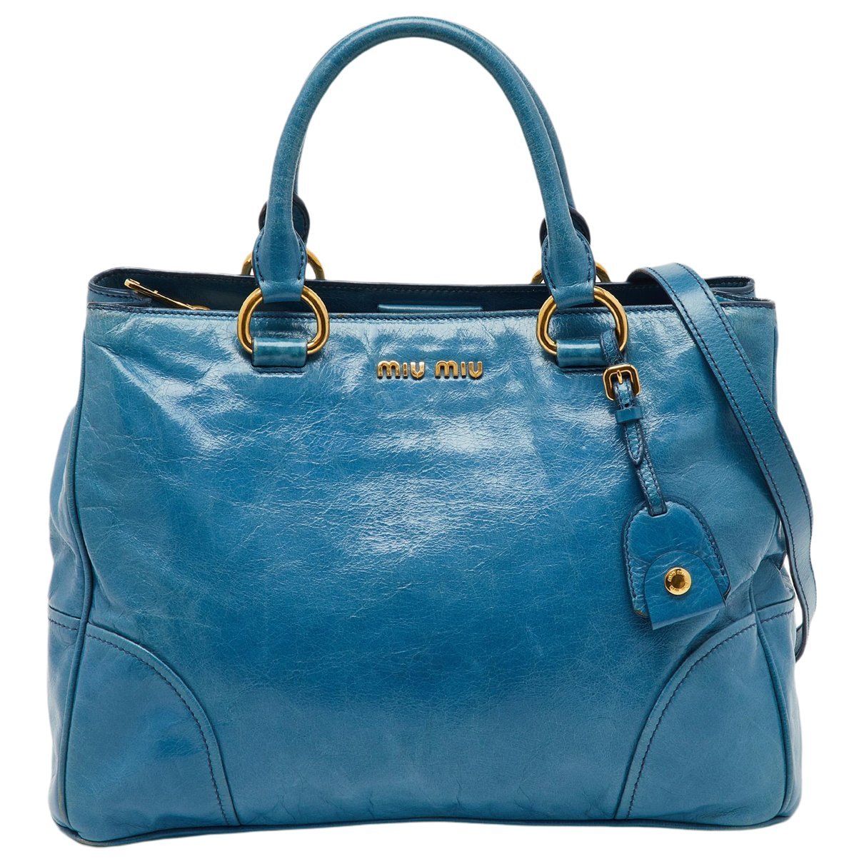 Miu Miu Leather tote