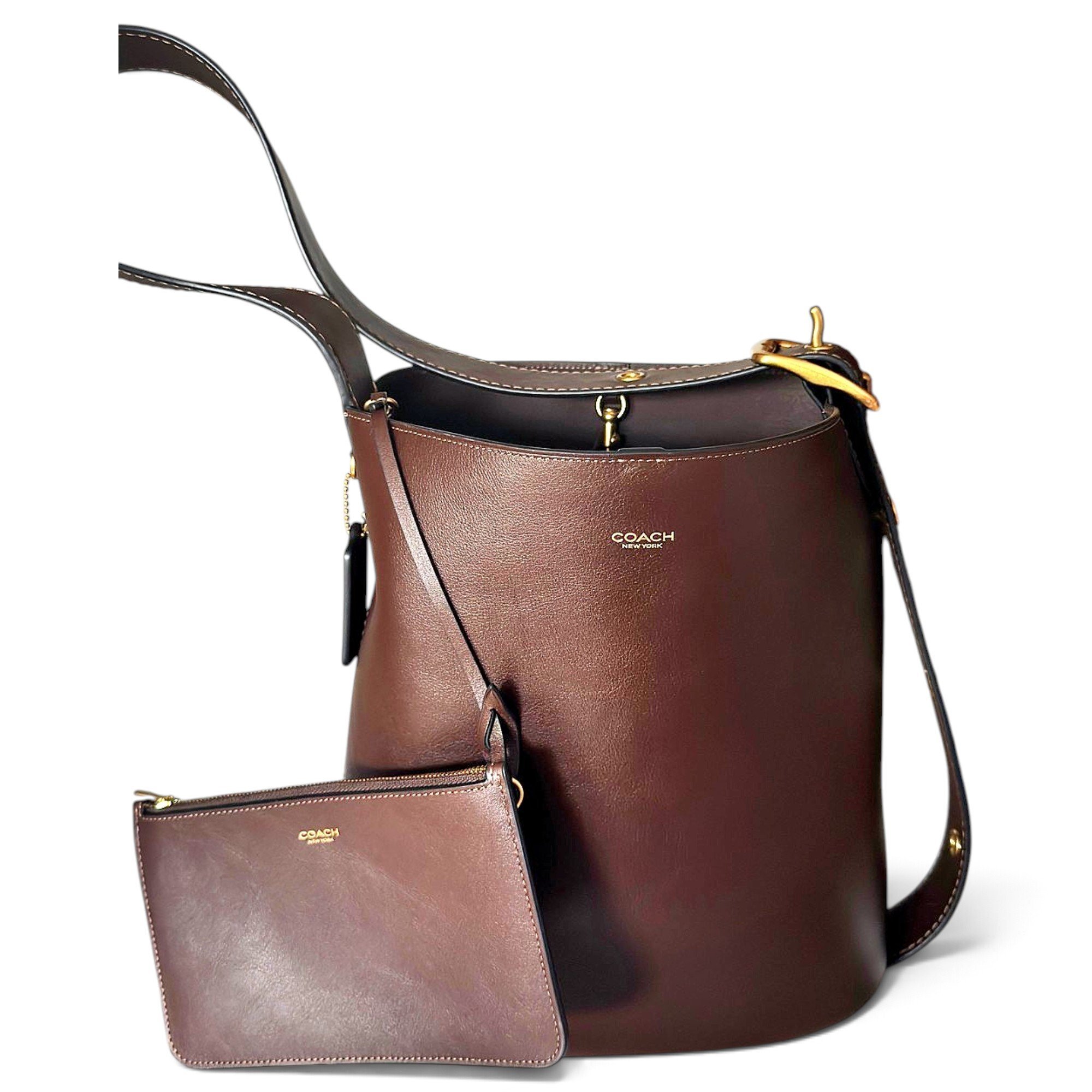 Leather handbag