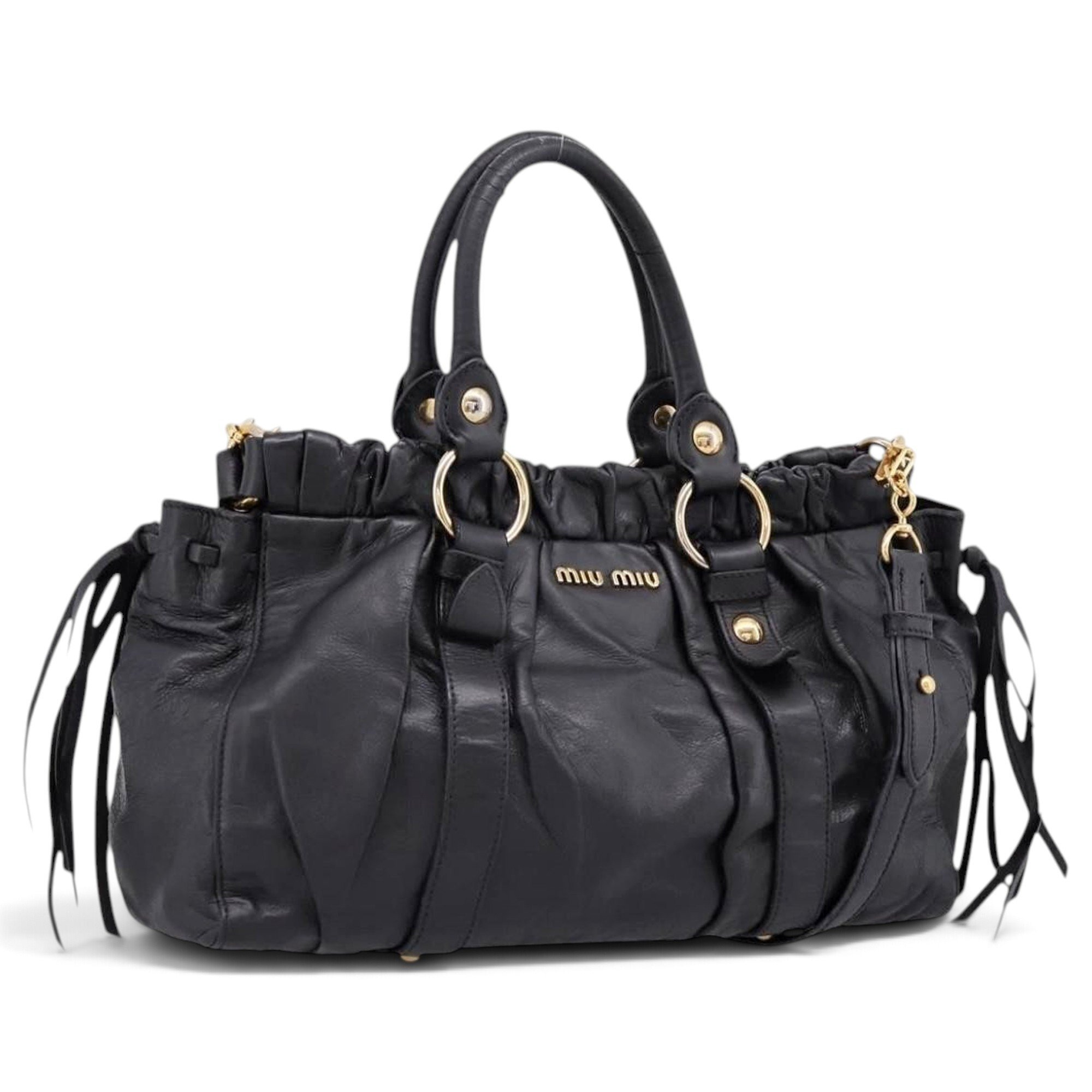 Vitello leather handbag