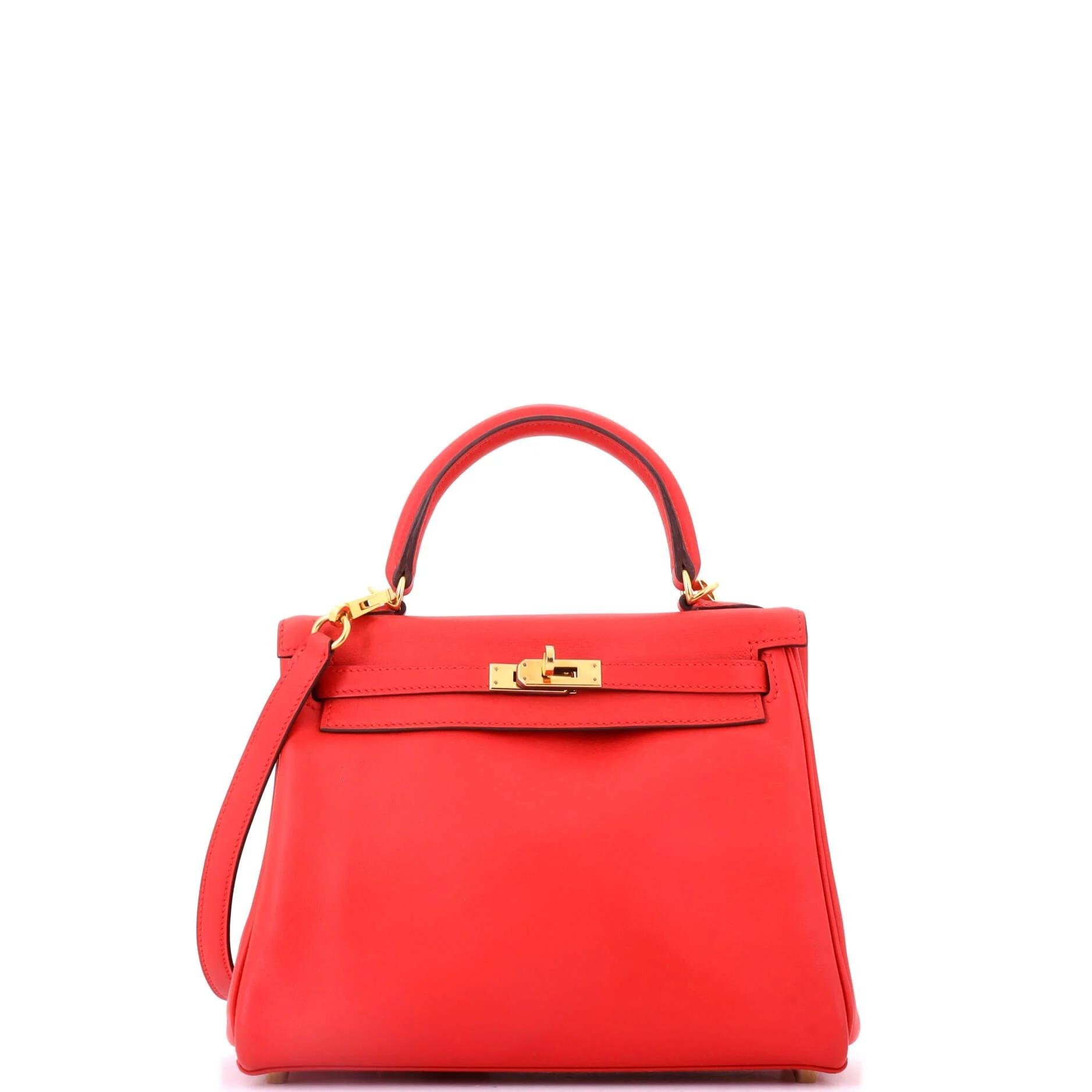 Kelly 25 leather handbag