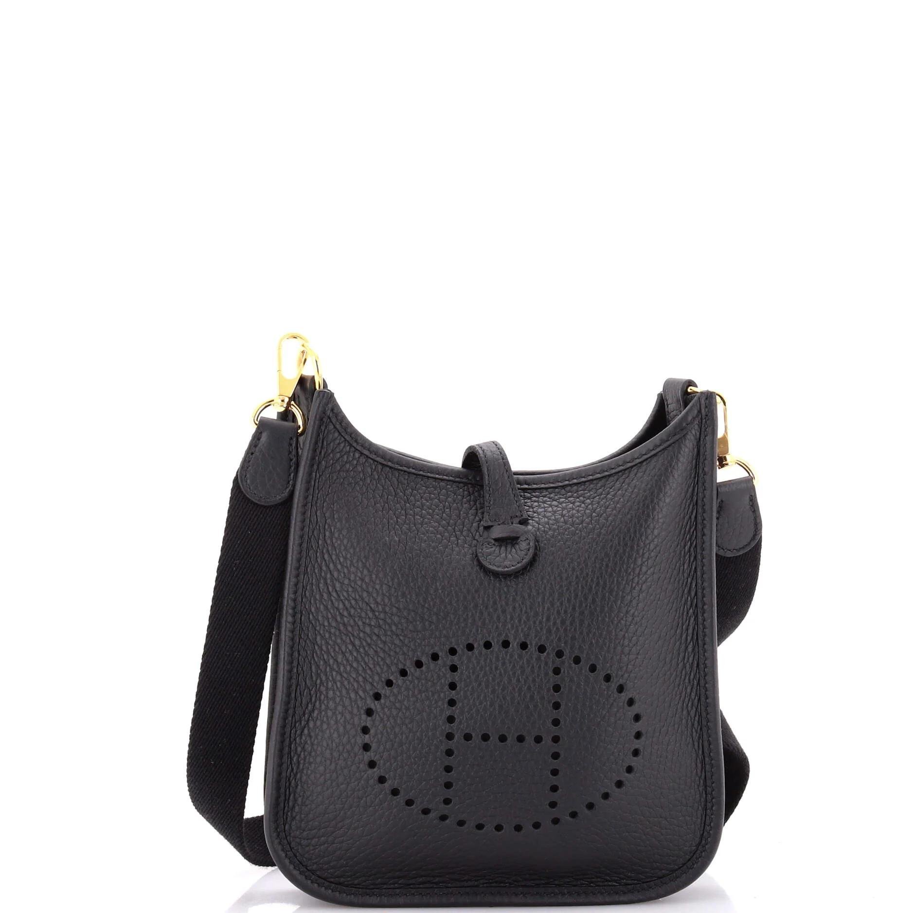 Mini Evelyne leather crossbody bag