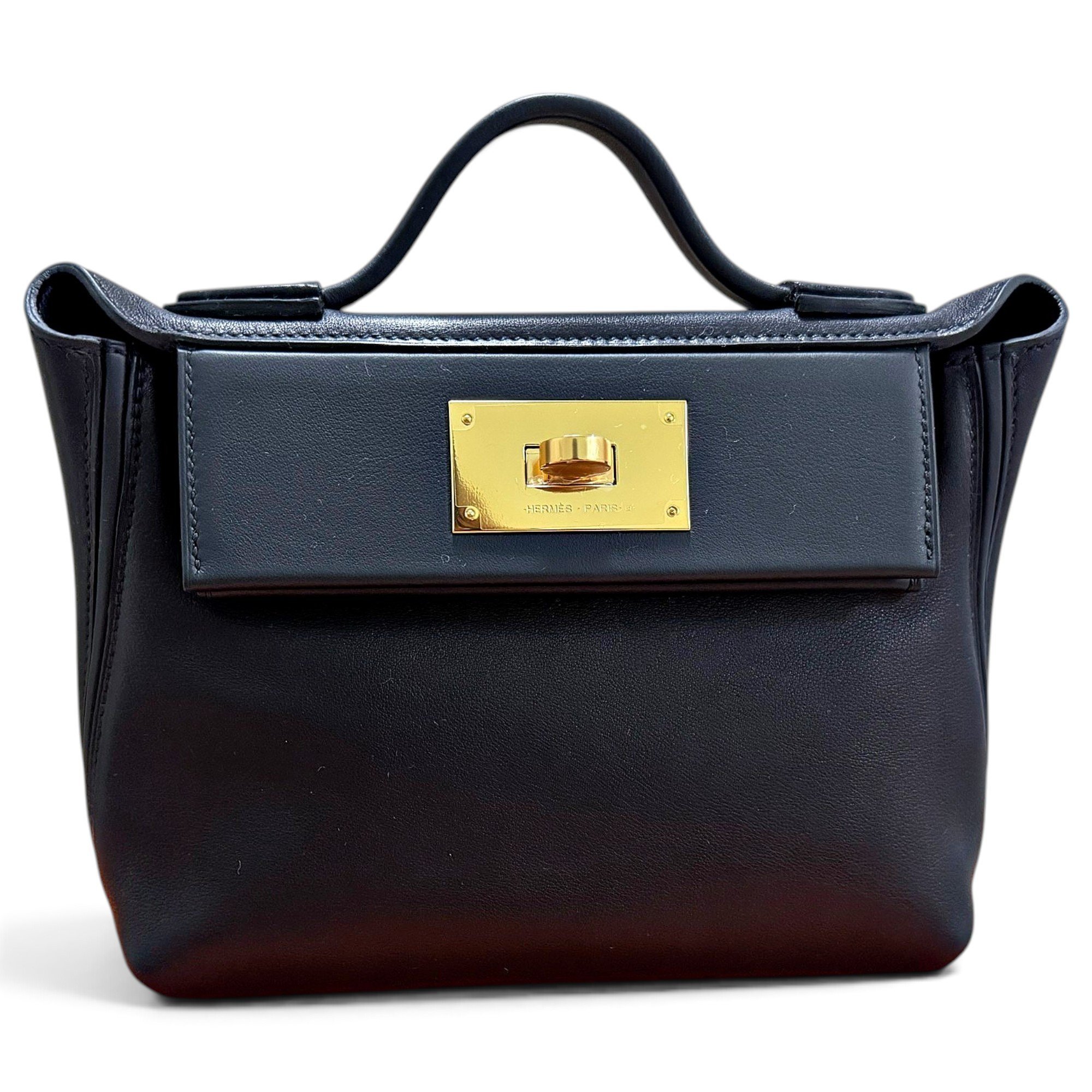 24/24 leather handbag