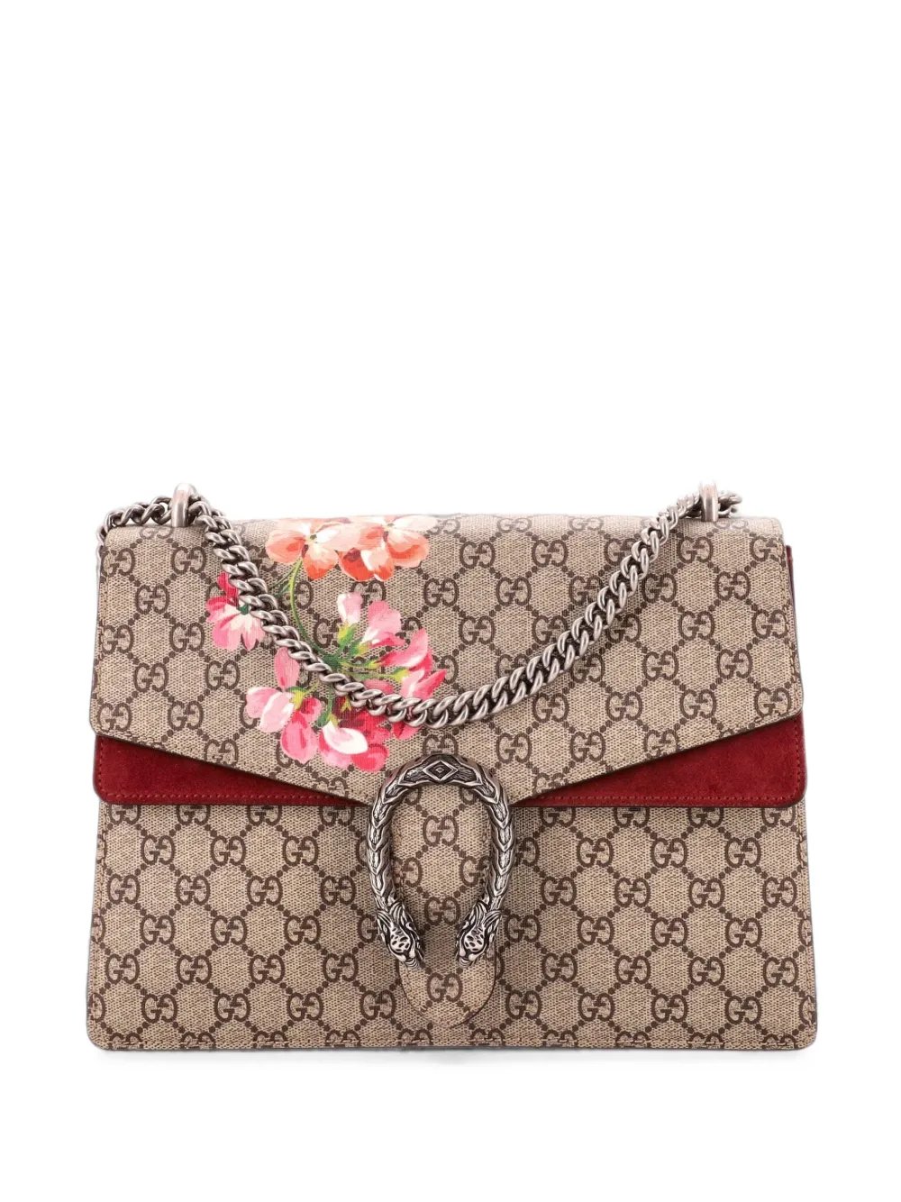 Dionysus Bag Blooms Print GG Coated Canvas Medium shoulder bag