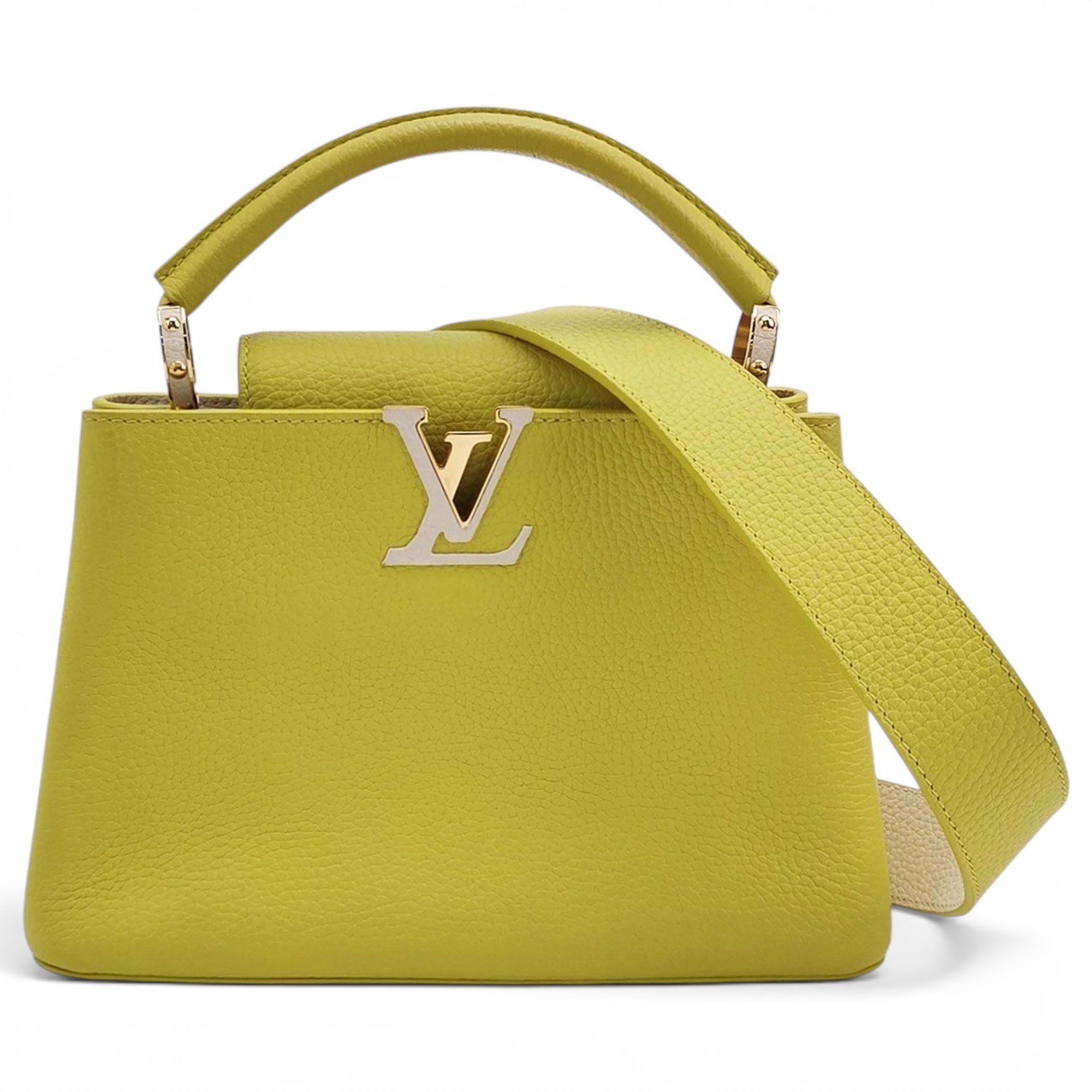 Capucines leather handbag
