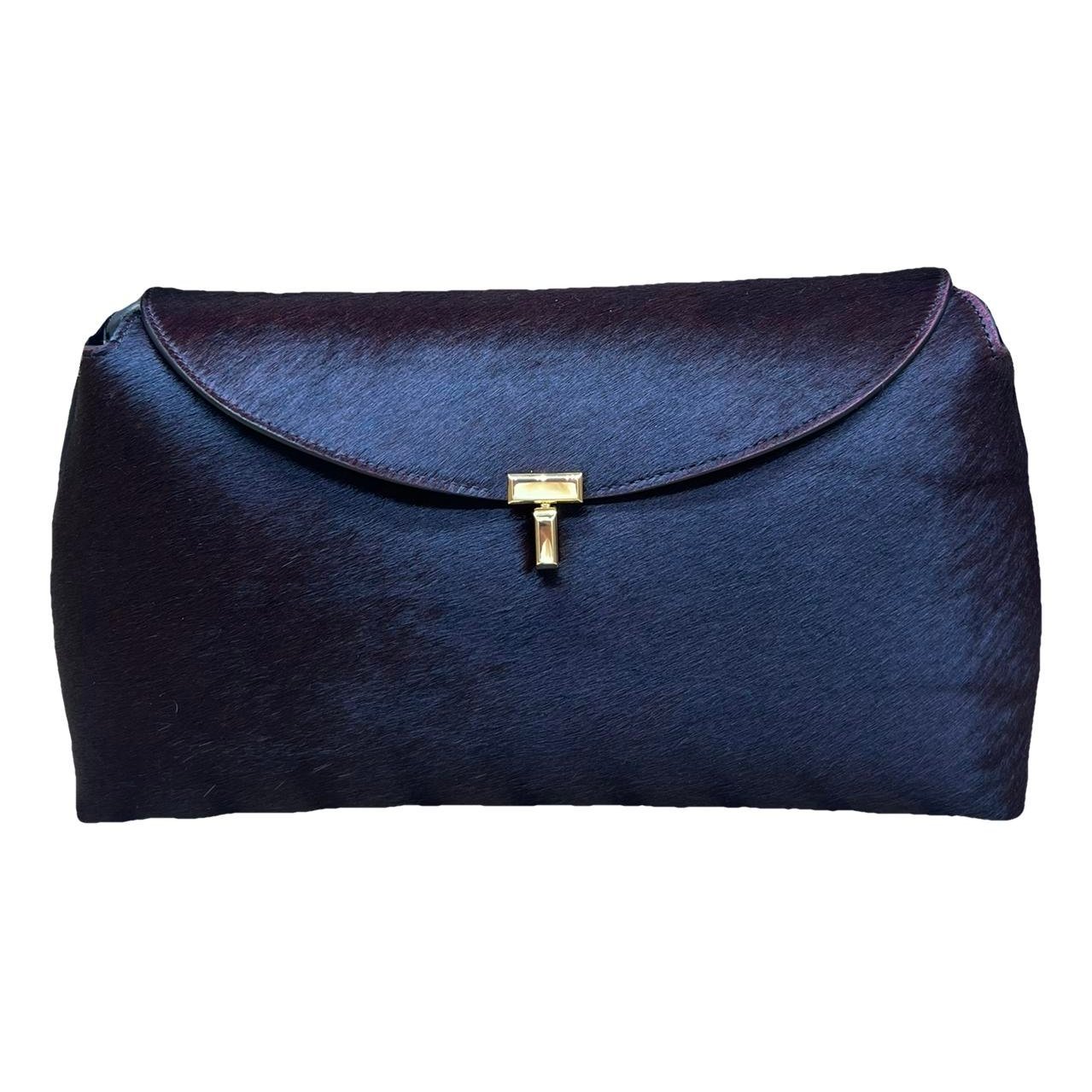Toteme T-Lock leather handbag