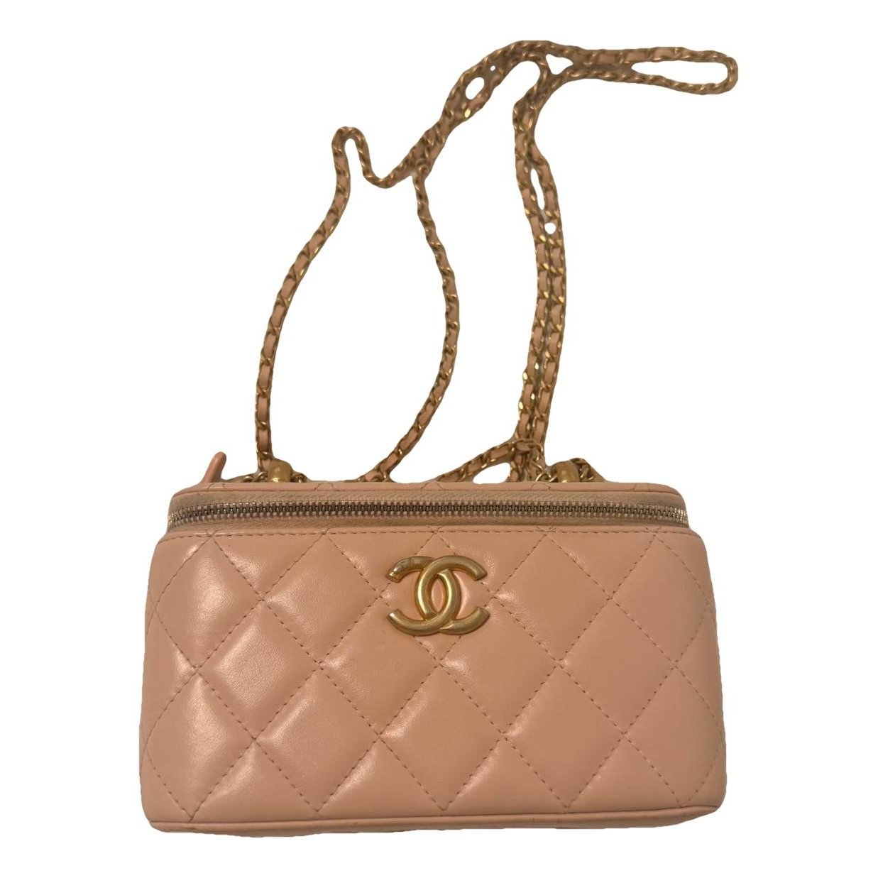 Trendy CC Vanity leather handbag