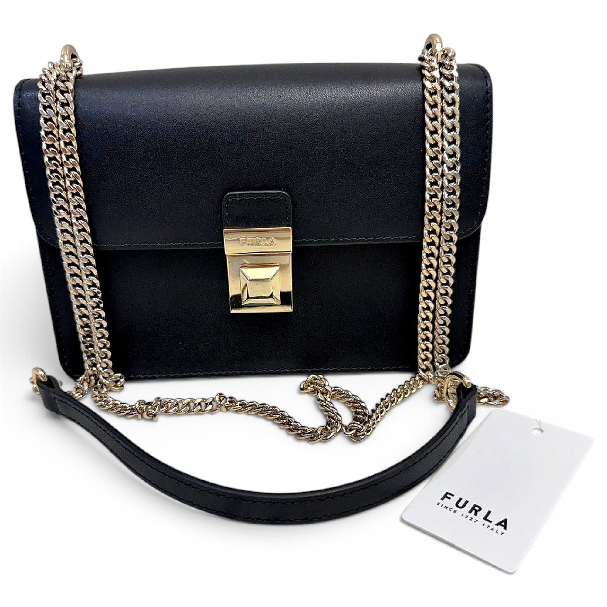 Leather crossbody bag