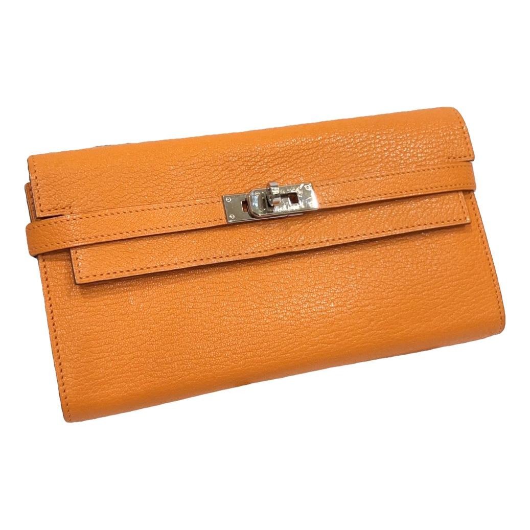Hermes Kelly Handbag Orange