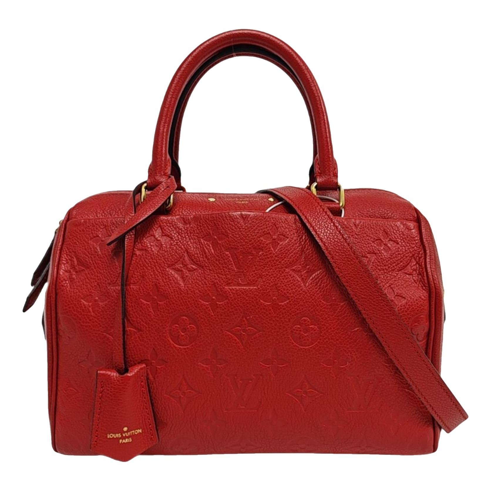Nano Speedy / Mini HL leather handbag
