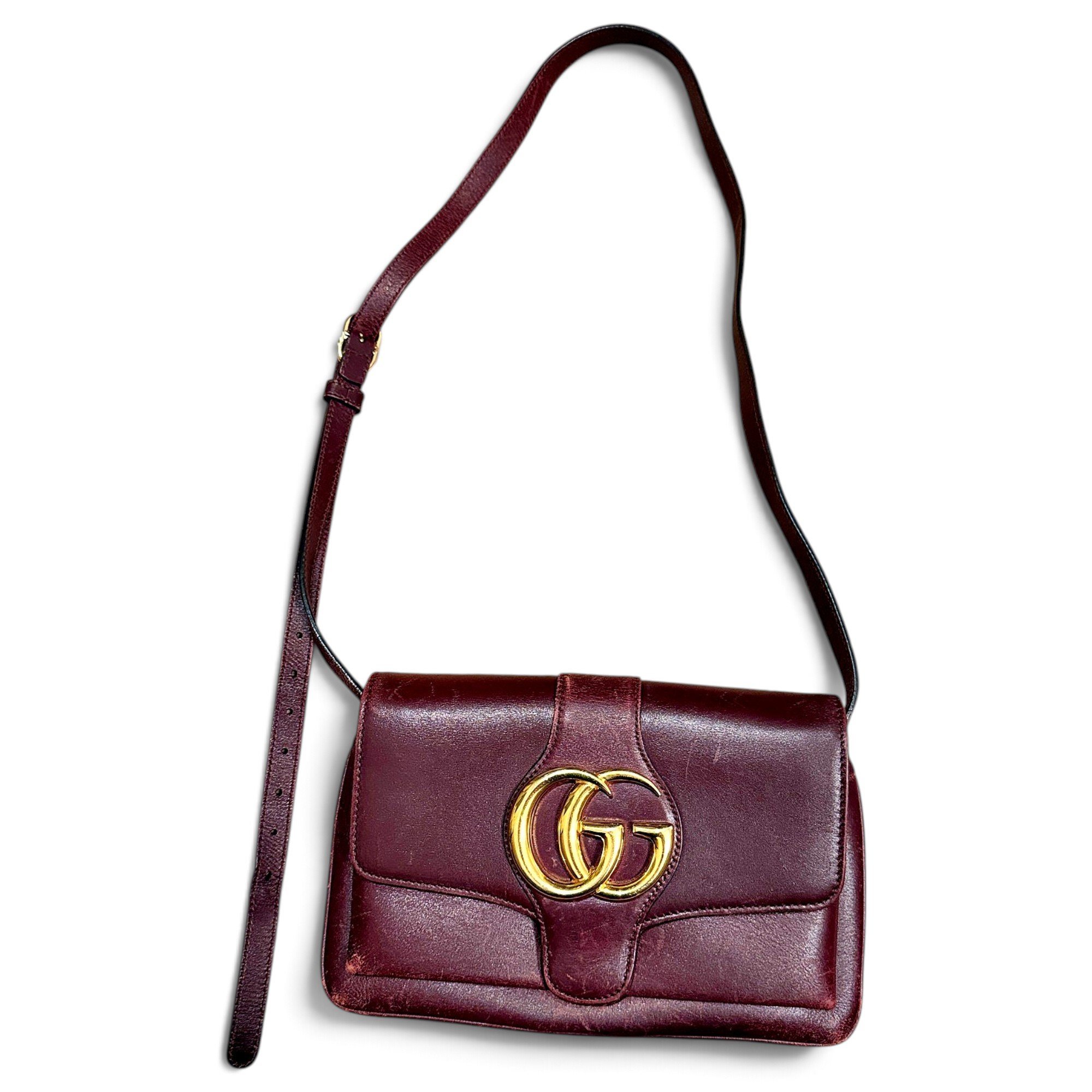 GG Marmont Animalier leather handbag