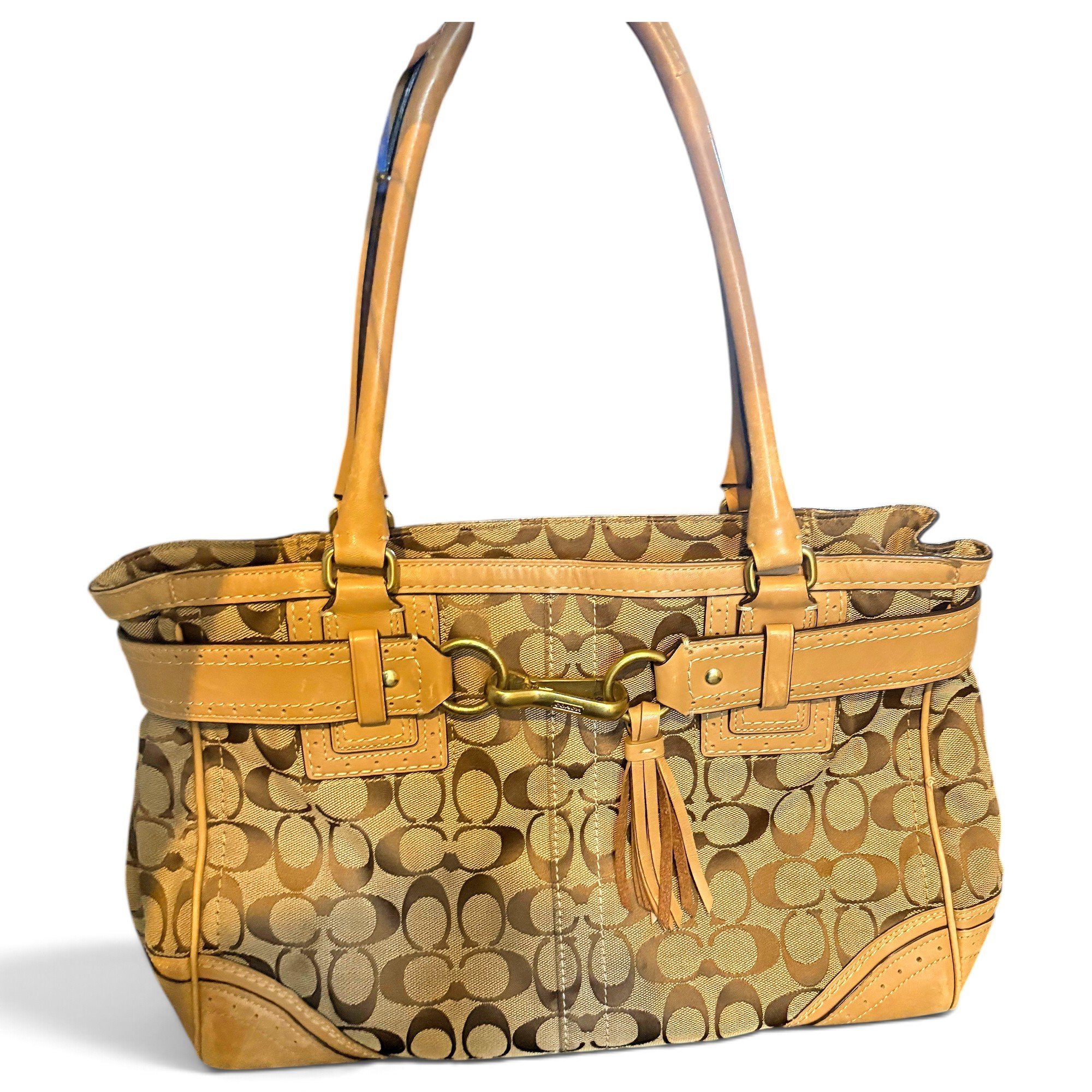 Leather handbag