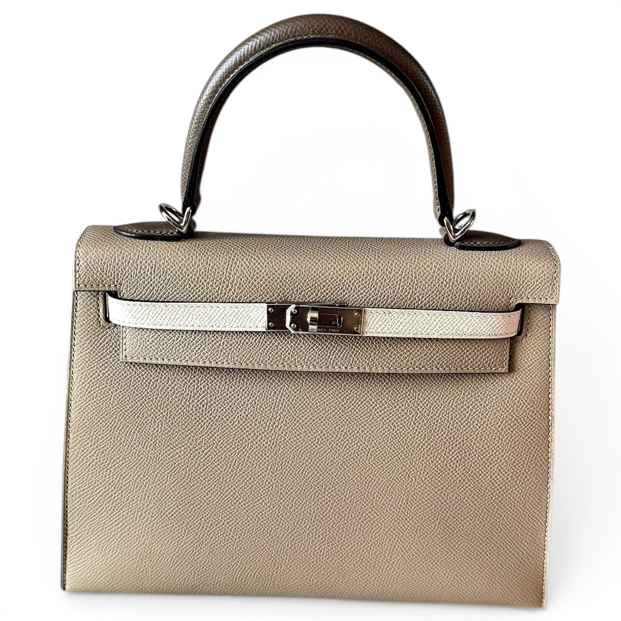 Kelly 25 leather handbag