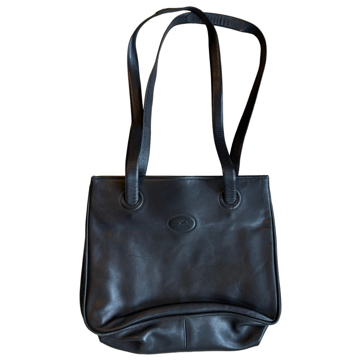 Leather tote