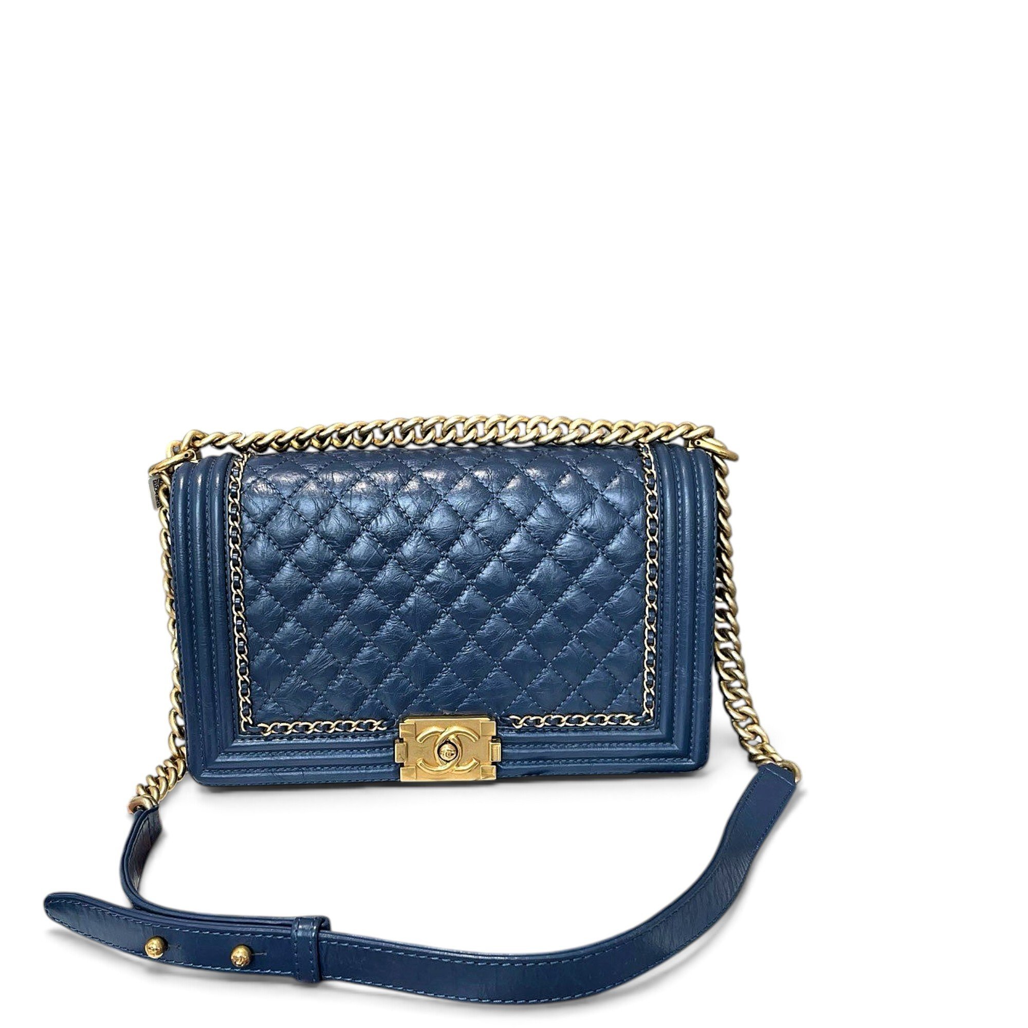 Boy leather handbag