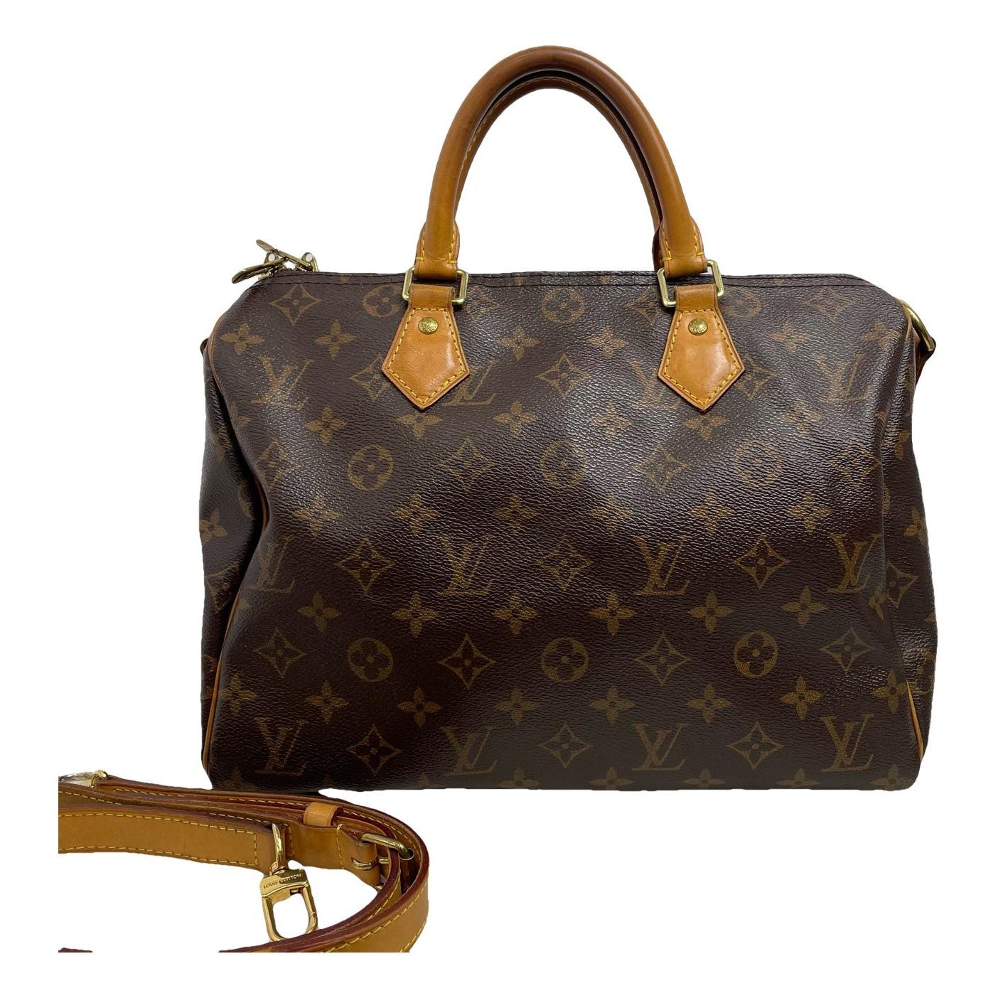 Speedy Bandoulière leather handbag