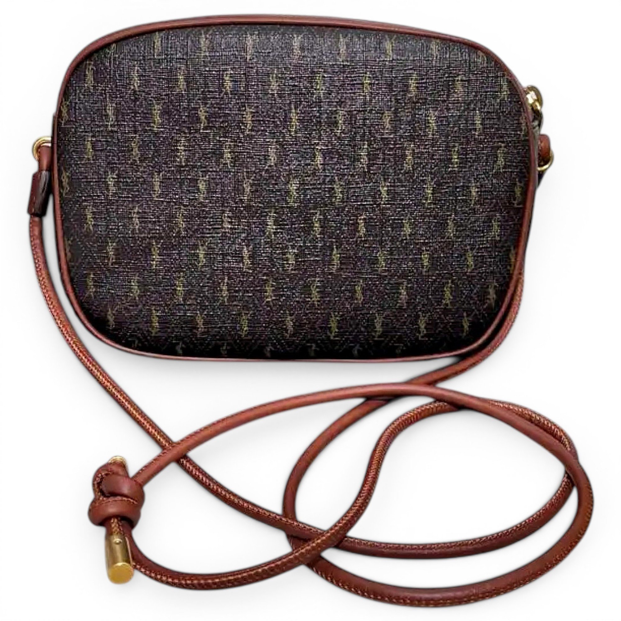 Camera Lou vinyl handbag