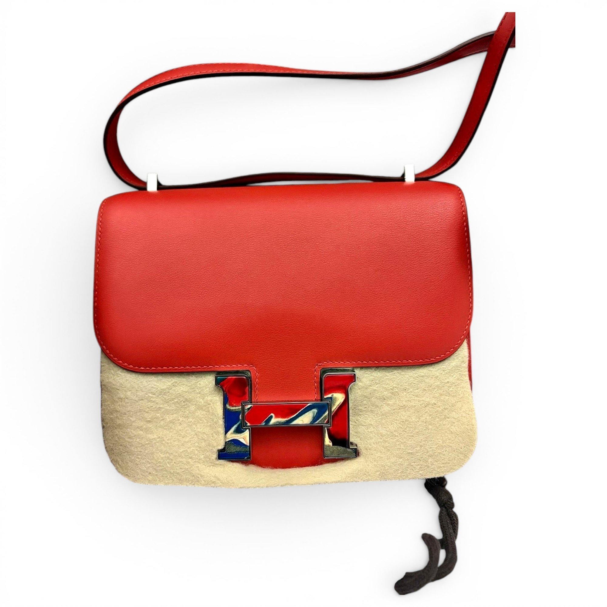 Constance leather handbag