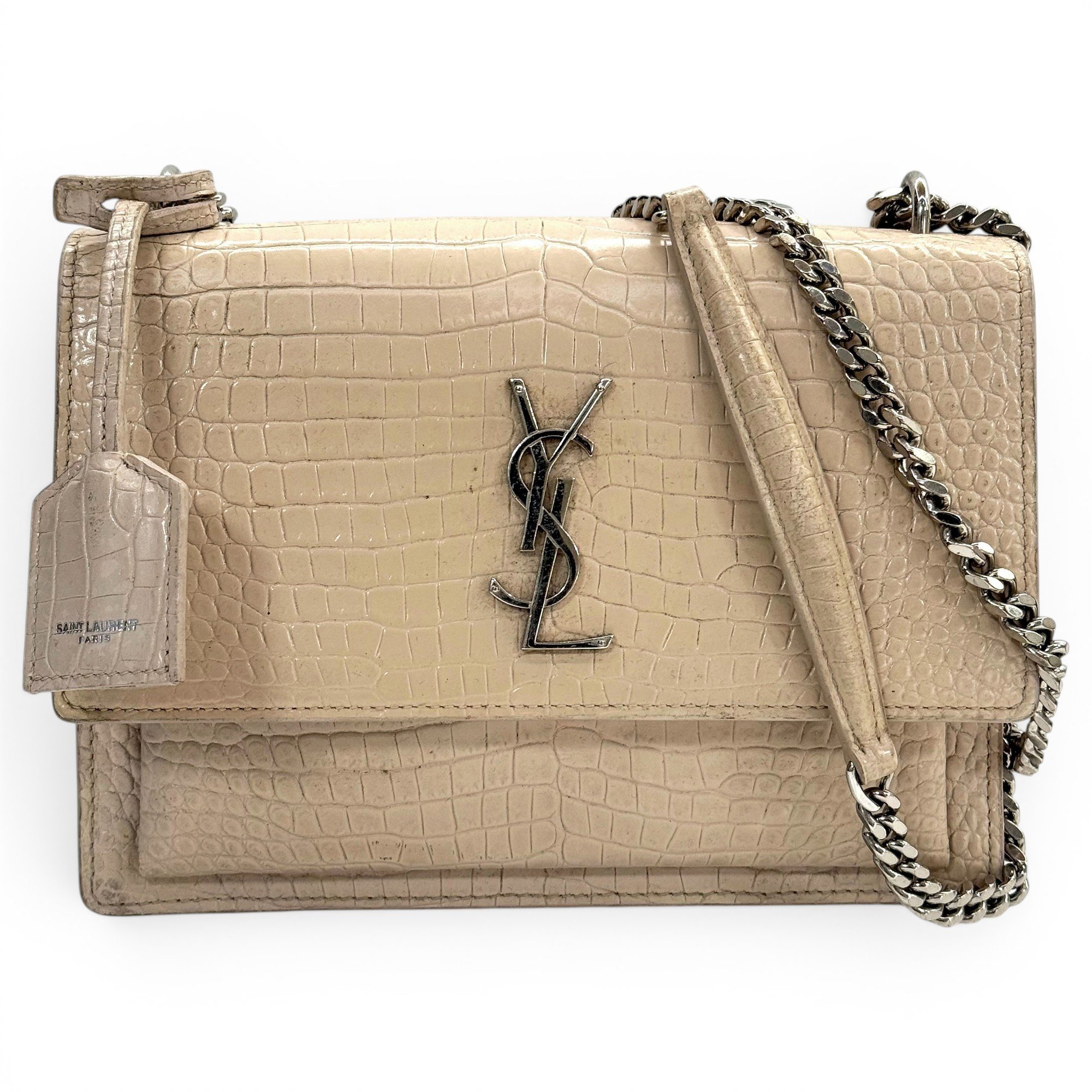 Sunset leather handbag