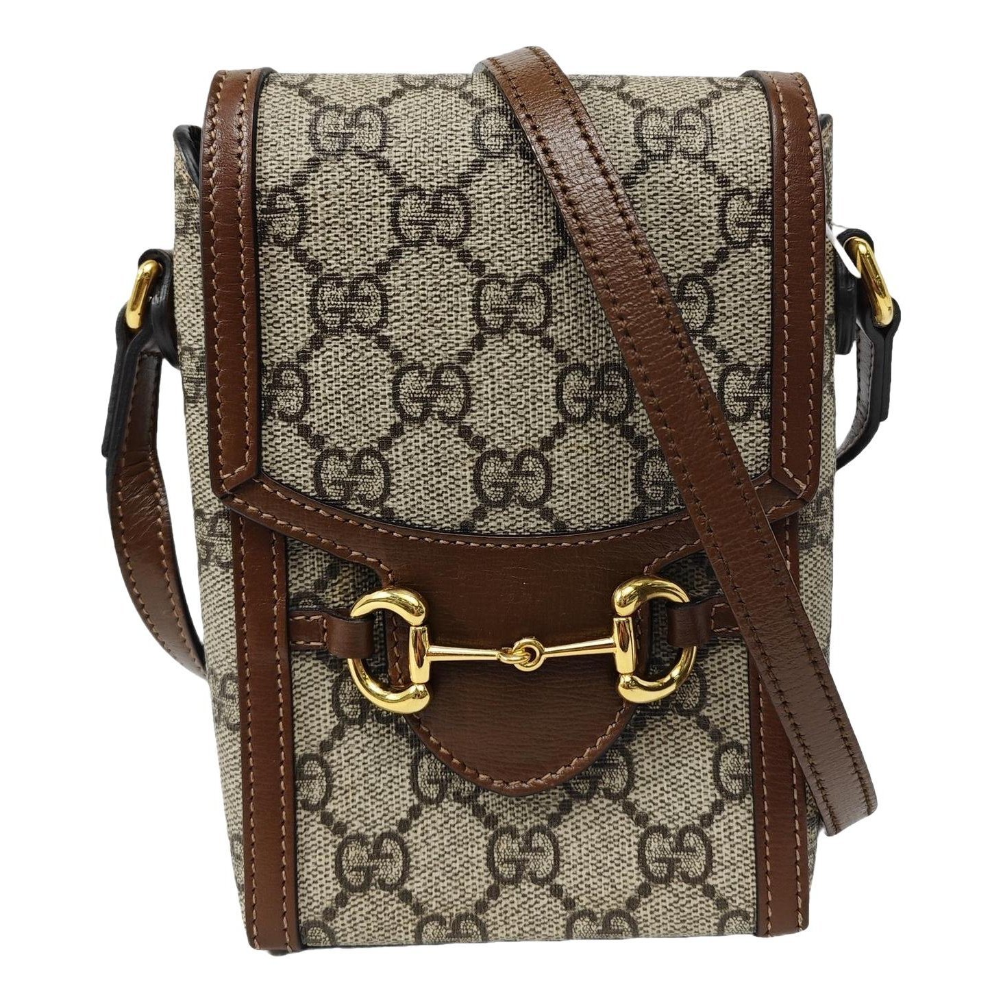 Handle Horsebit 1955 leather handbag