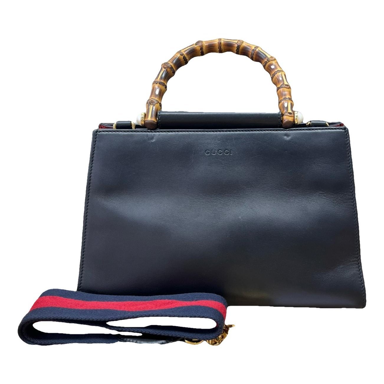 Nymphaea leather handbag