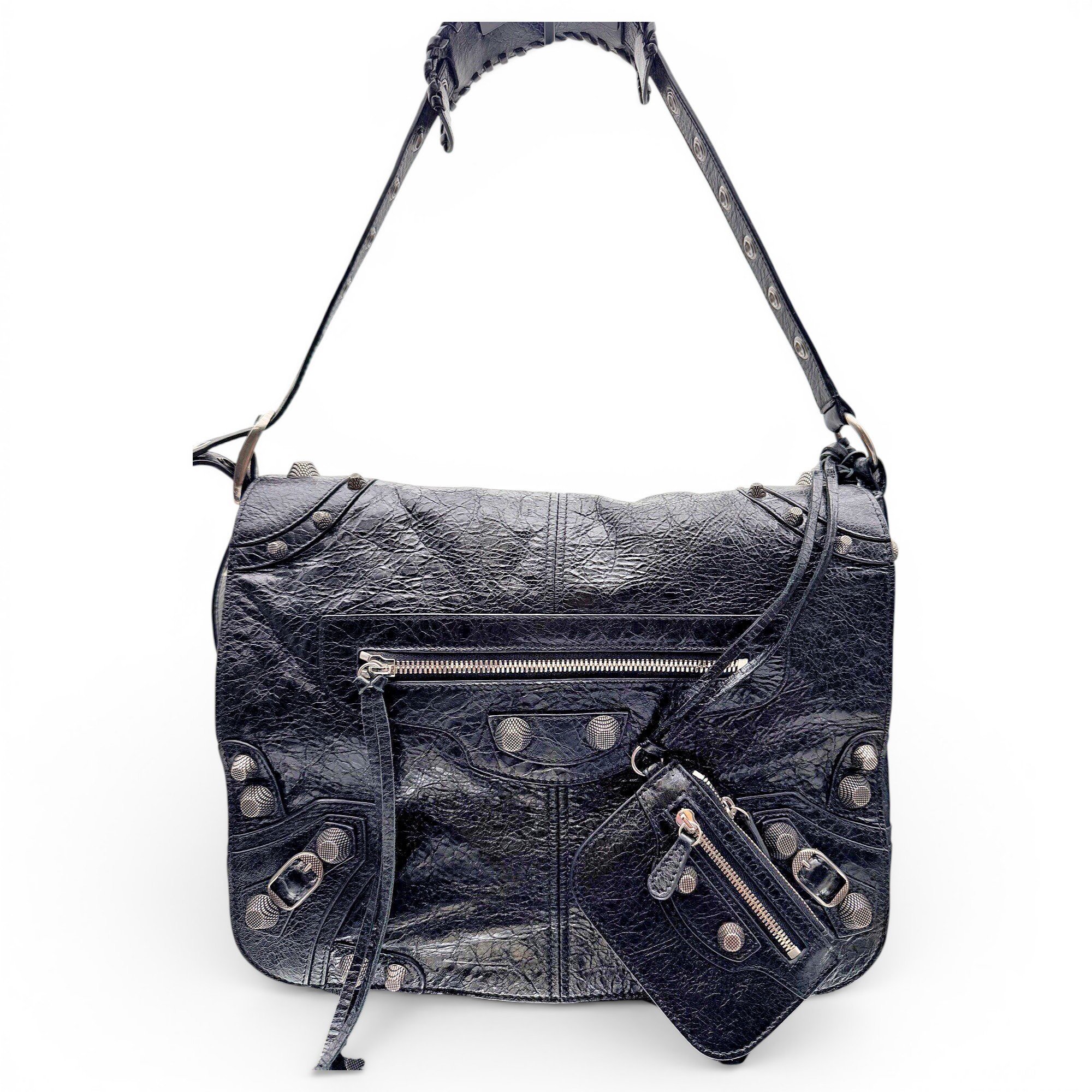 Le Cagole leather handbag
