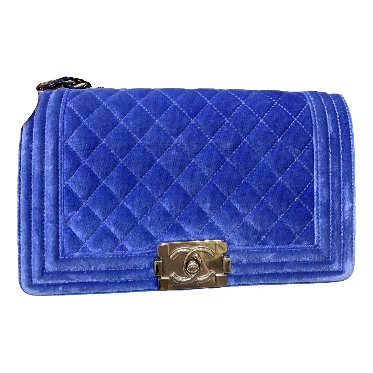 Boy velvet crossbody bag