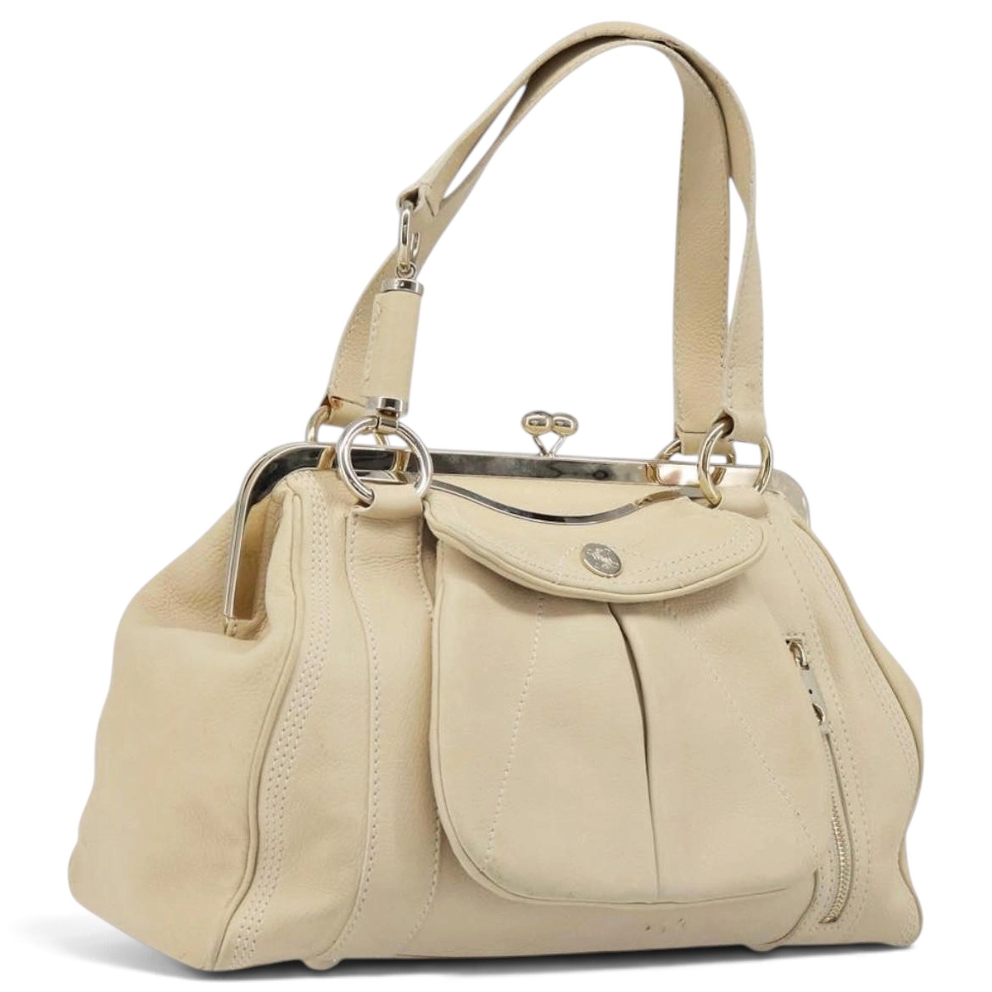 Leather handbag