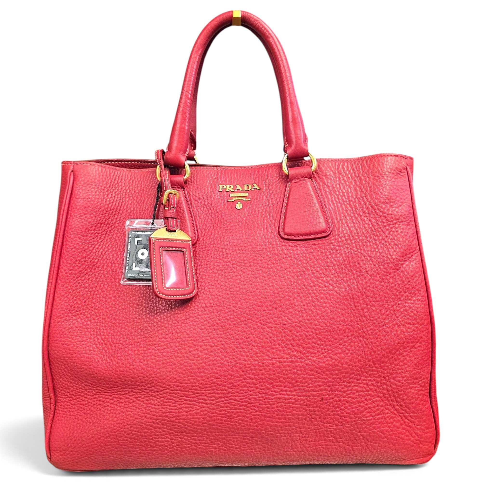 Leather tote