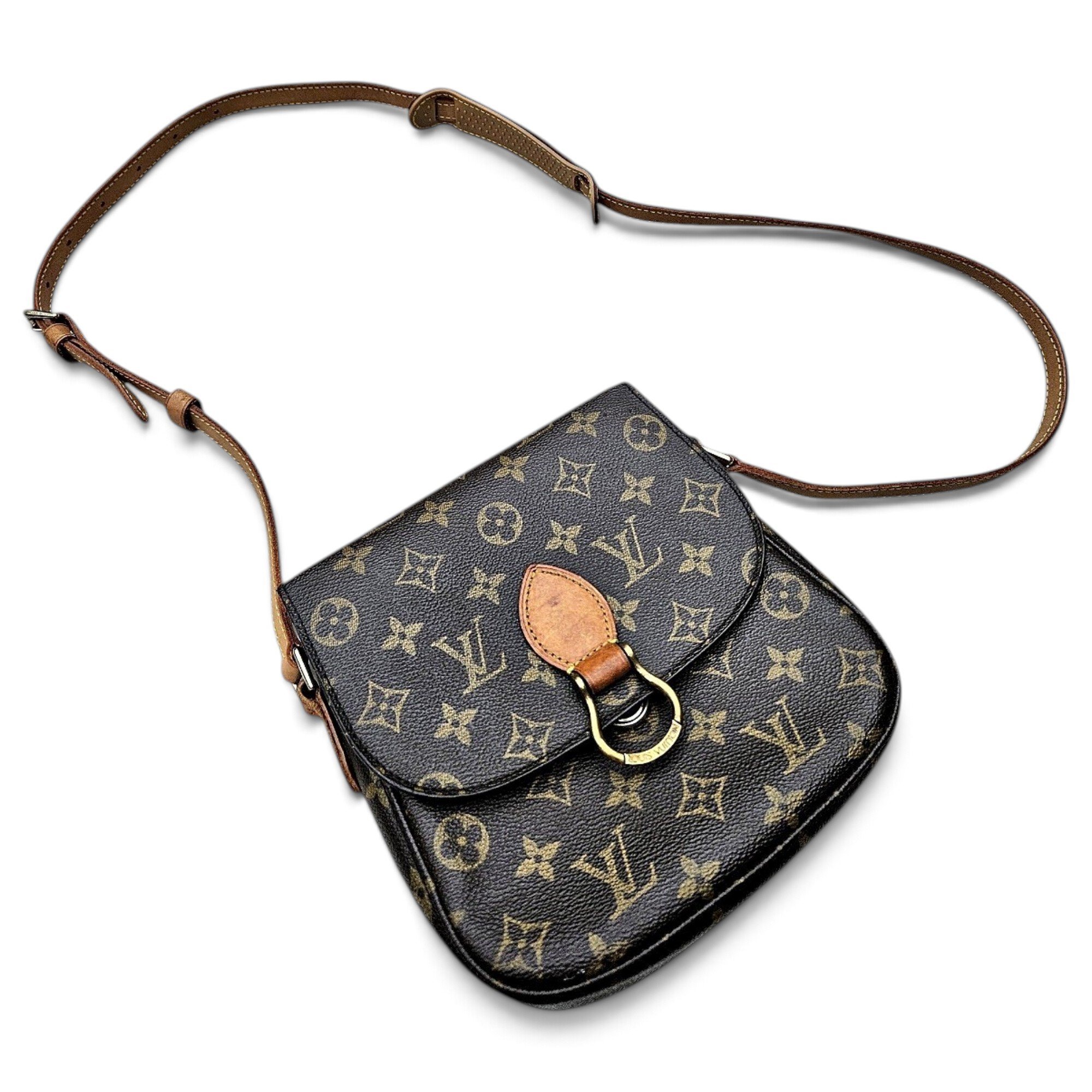 Saint Cloud vintage leather crossbody bag