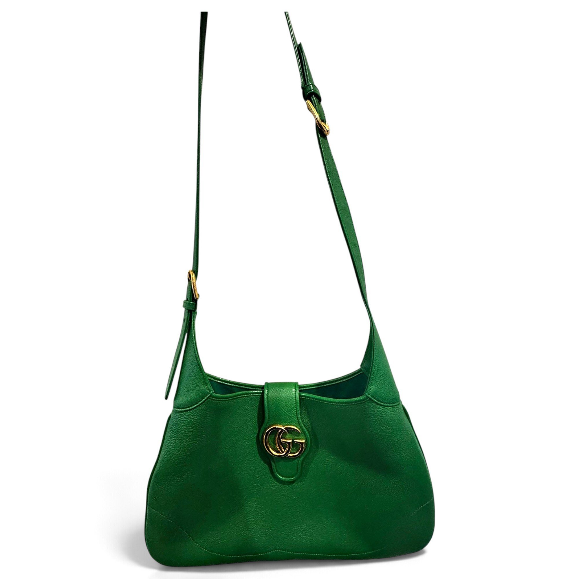 Attache leather handbag