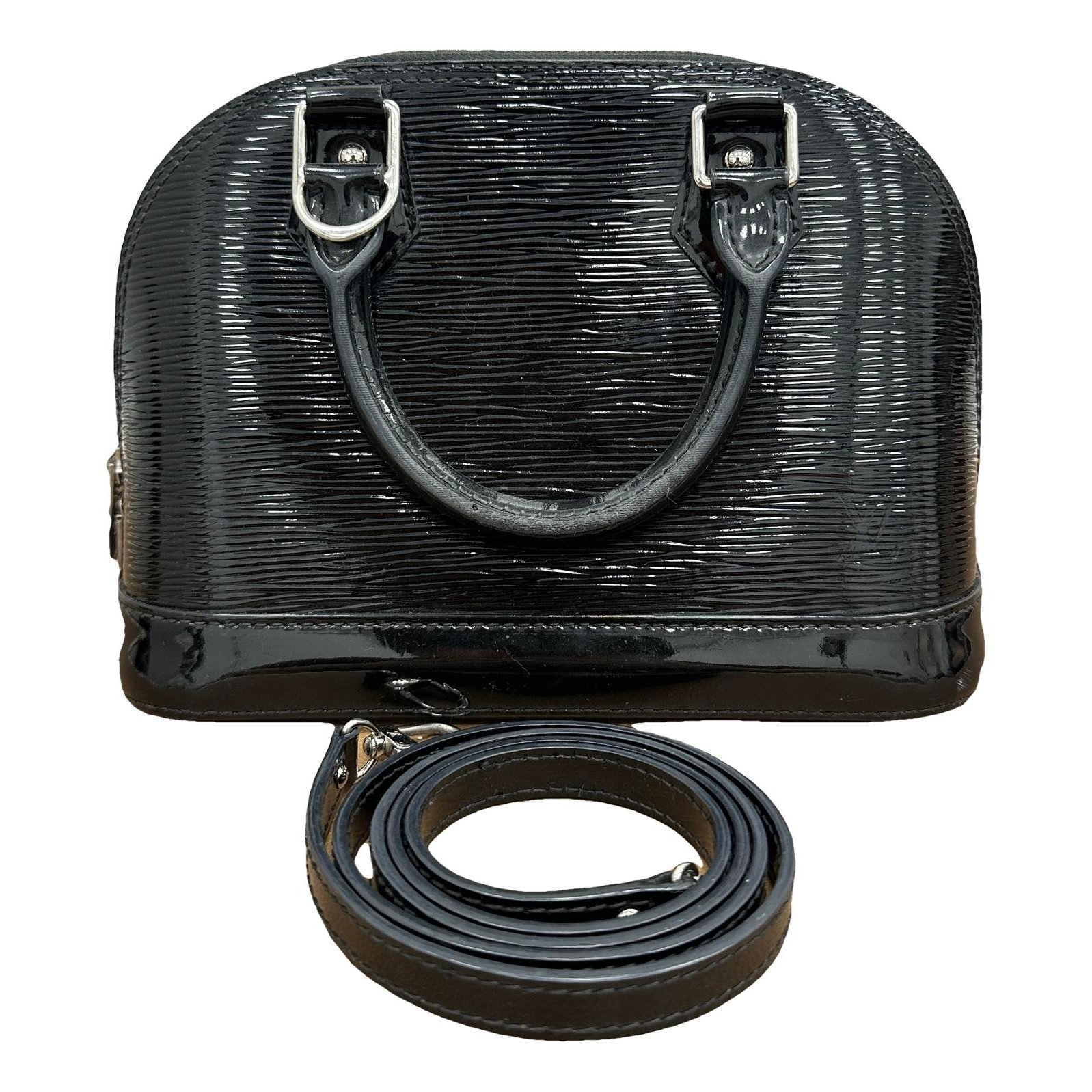Alma BB patent leather handbag